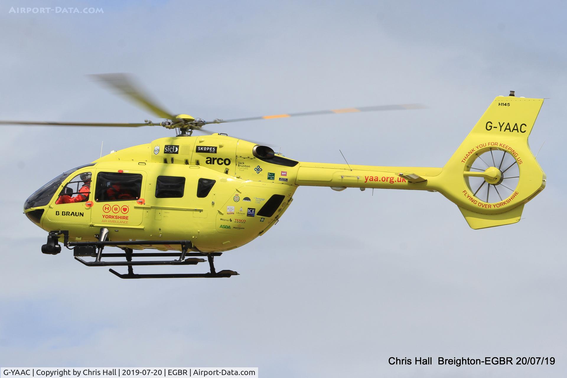 G-YAAC, 2016 Airbus Helicopters H-145 (BK-117D-2) C/N 20084, Breighton