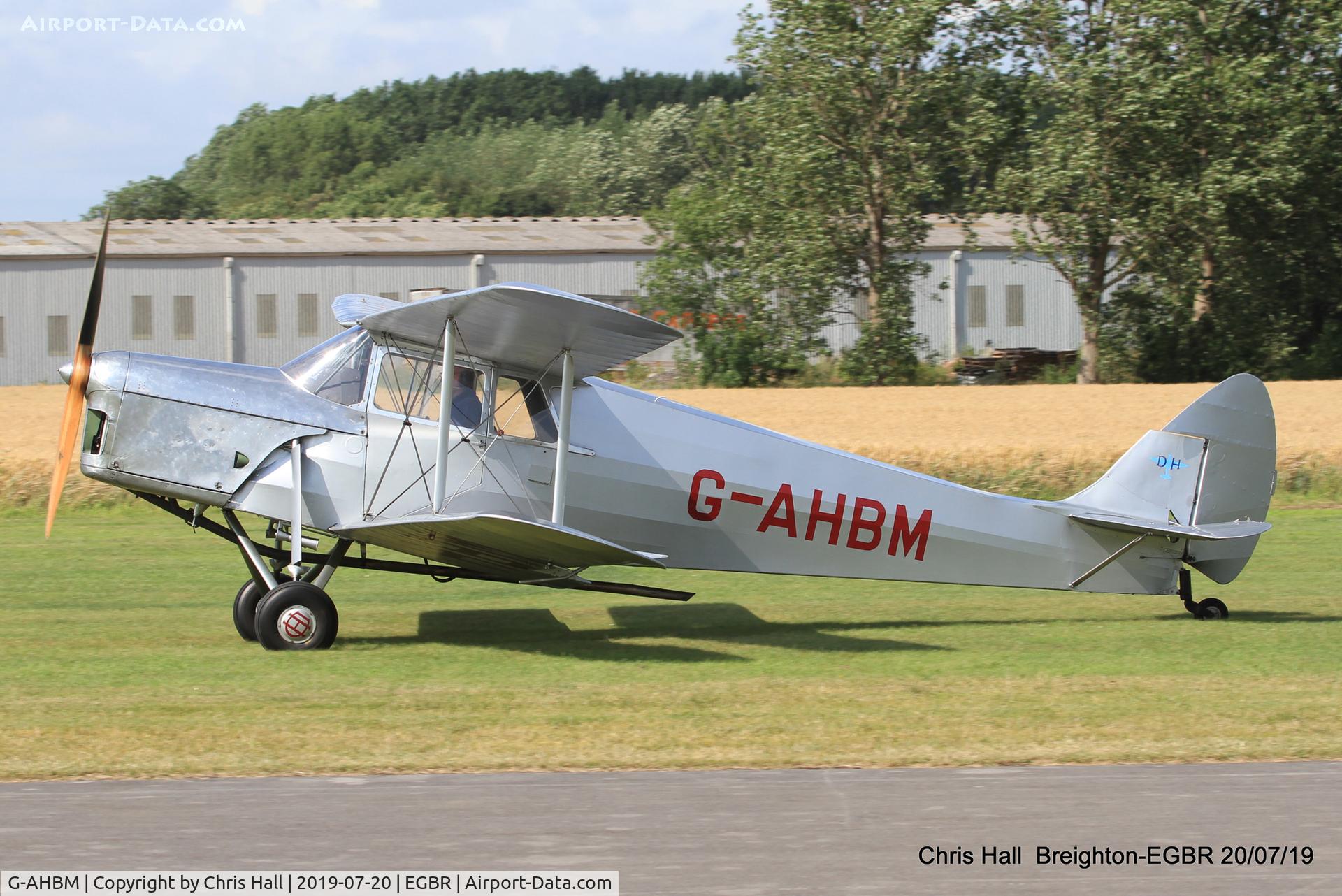 G-AHBM, 1935 De Havilland DH.87B Hornet Moth C/N 8126, Breighton
