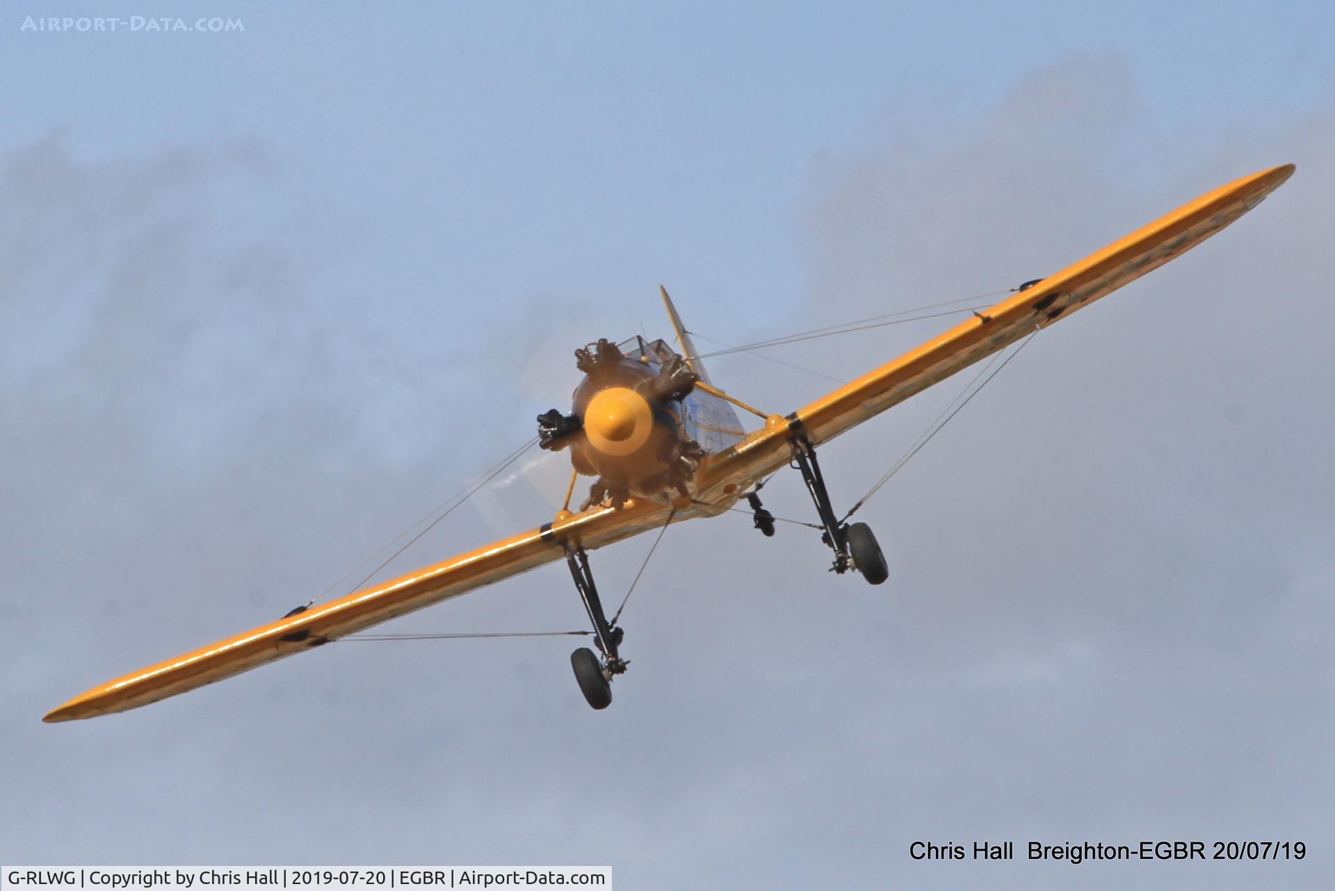 G-RLWG, 1942 Ryan PT-22 Recruit (ST3KR) C/N 1716, Breighton
