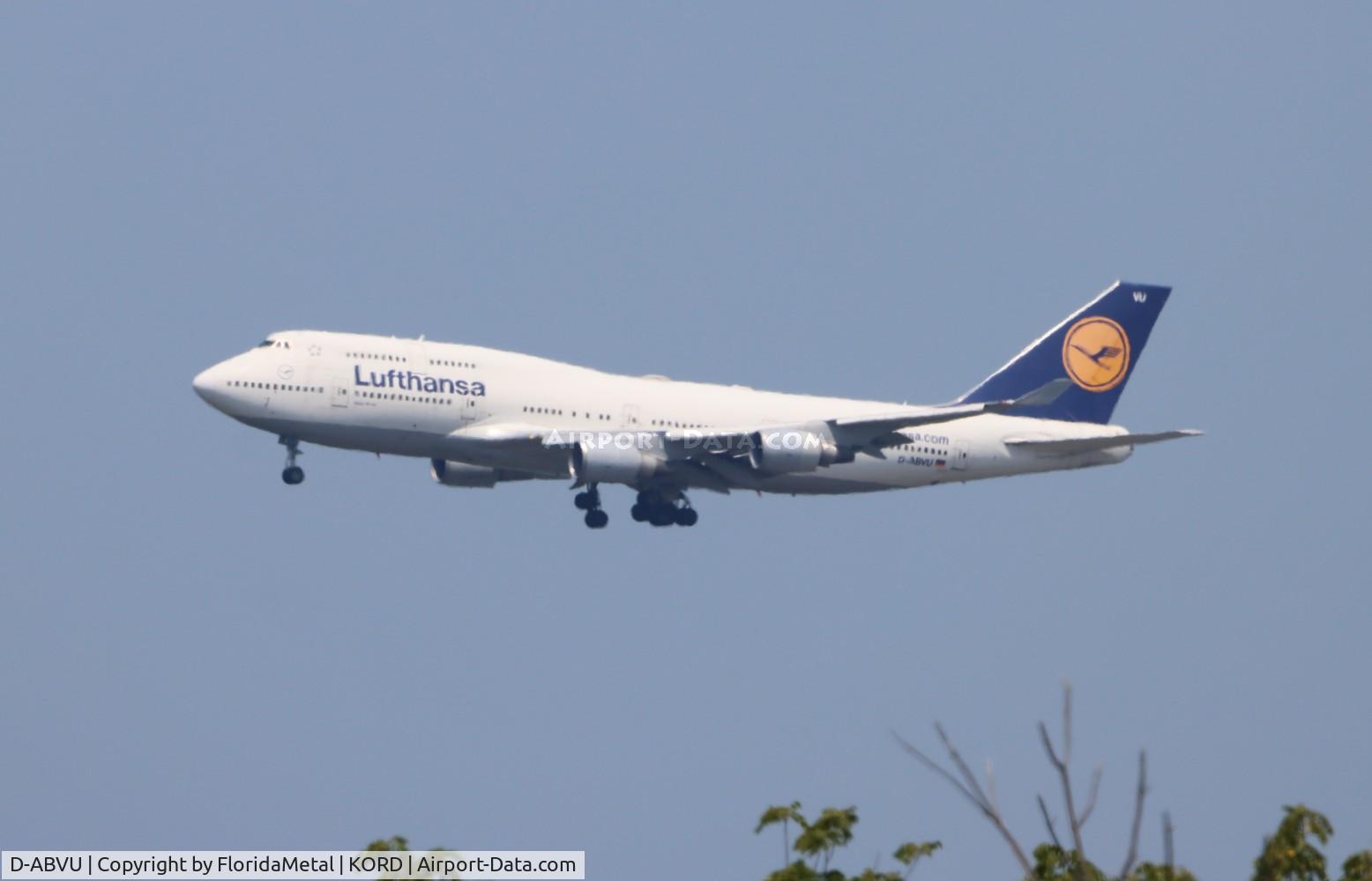 D-ABVU, 1998 Boeing 747-430 C/N 29492, DLH 744 zx fra, eddf-ord