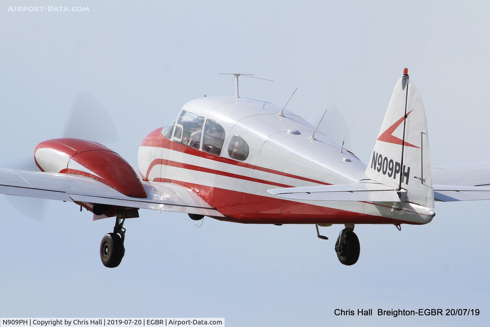 N909PH, Piper PA-23-160 Apache C/N 23-1800, Breighton