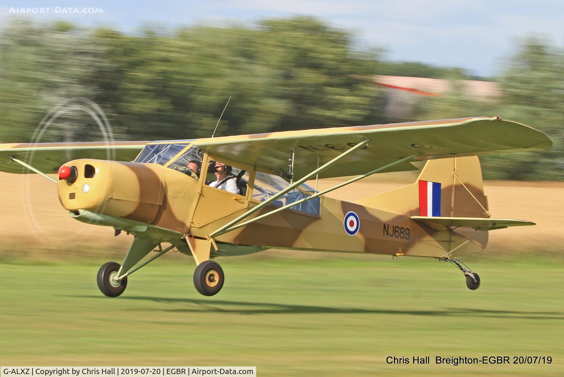 G-ALXZ, 1944 Taylorcraft Auster Mk.5/150 C/N 1082, Breighton