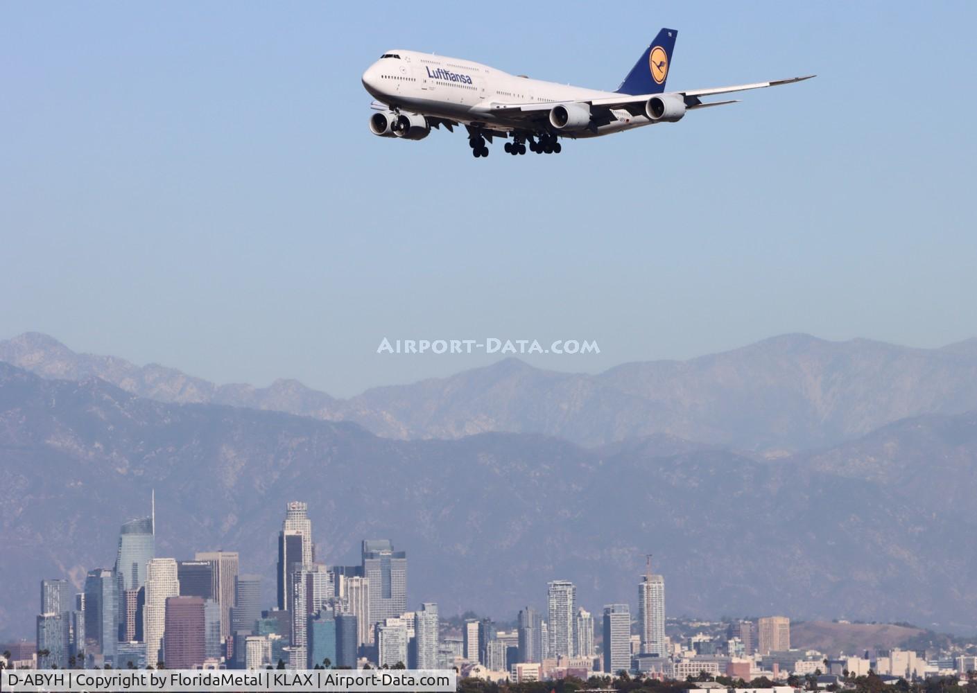D-ABYH, 2013 Boeing 747-830 C/N 37832, DLH 748 zx fra, eddf-lax