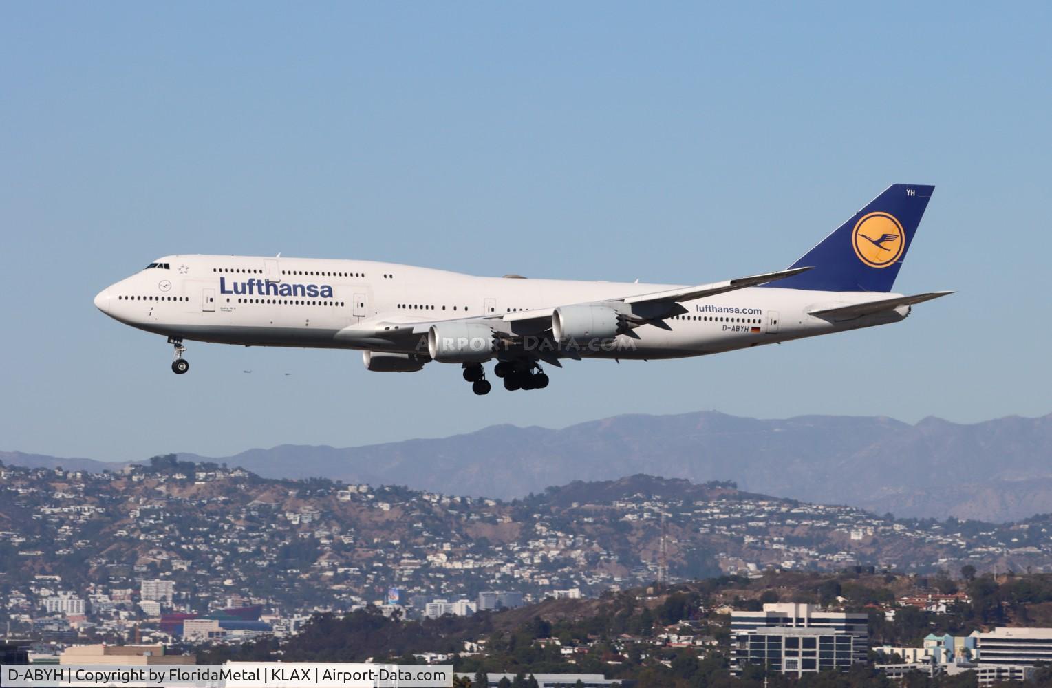 D-ABYH, 2013 Boeing 747-830 C/N 37832, DLH 748 zx fra, eddf-lax