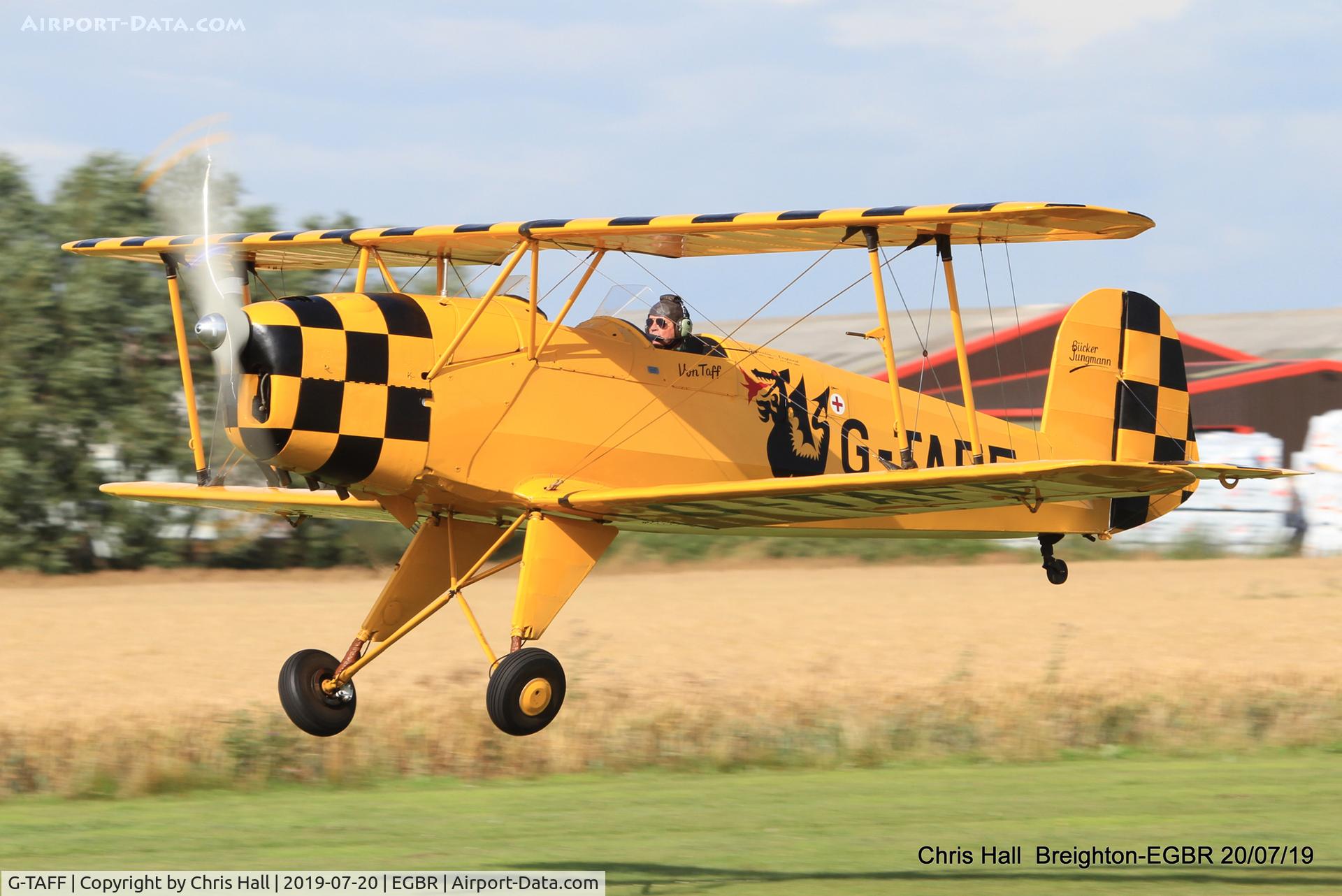 G-TAFF, 1957 CASA 1-131E Jungmann C/N 1129, Breighton
