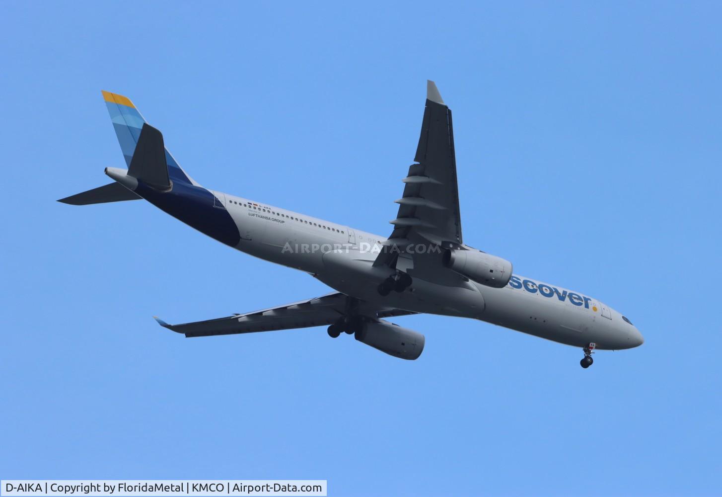 D-AIKA, 2004 Airbus A330-343X C/N 570, OCN A333 zx fra, eddf-mco