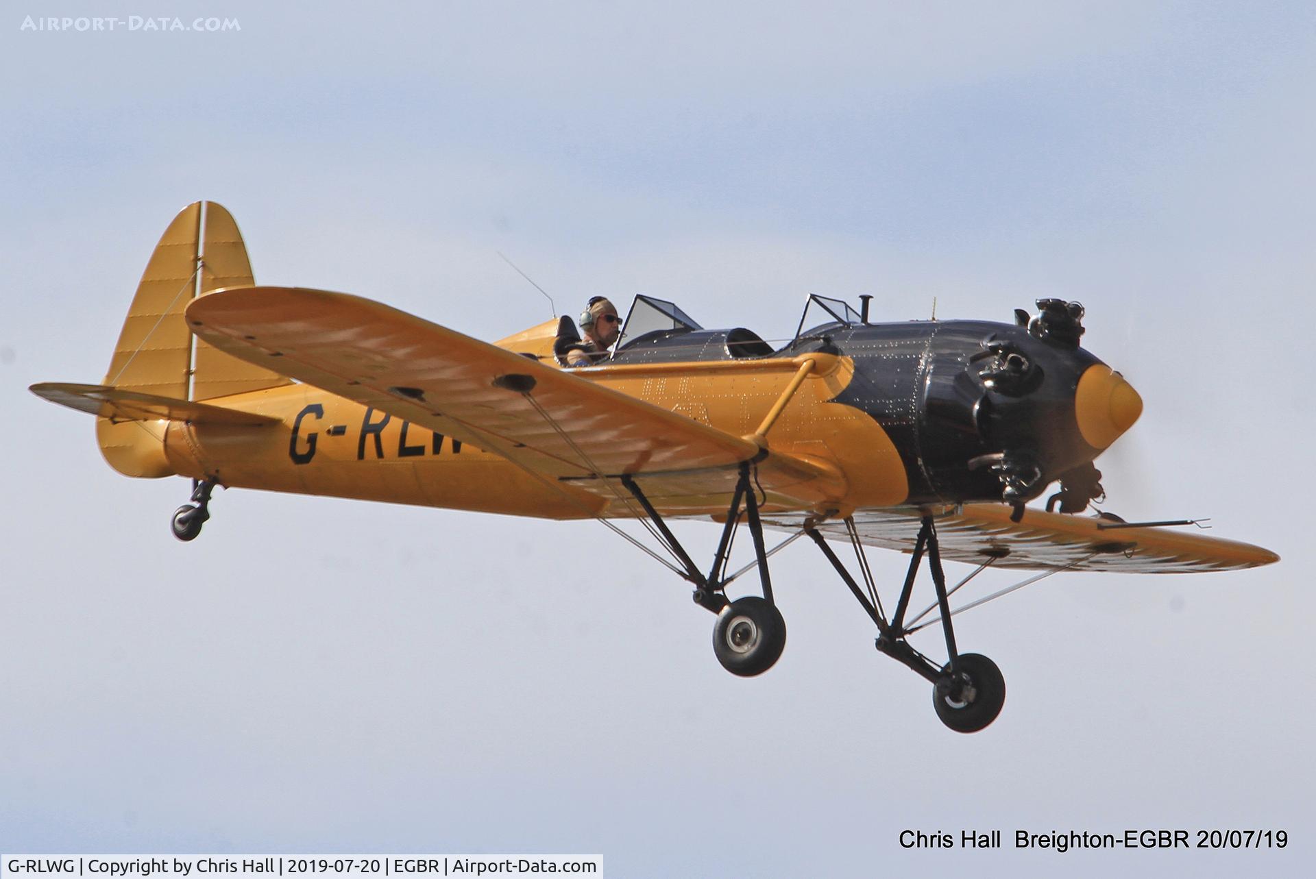 G-RLWG, 1942 Ryan PT-22 Recruit (ST3KR) C/N 1716, Breighton