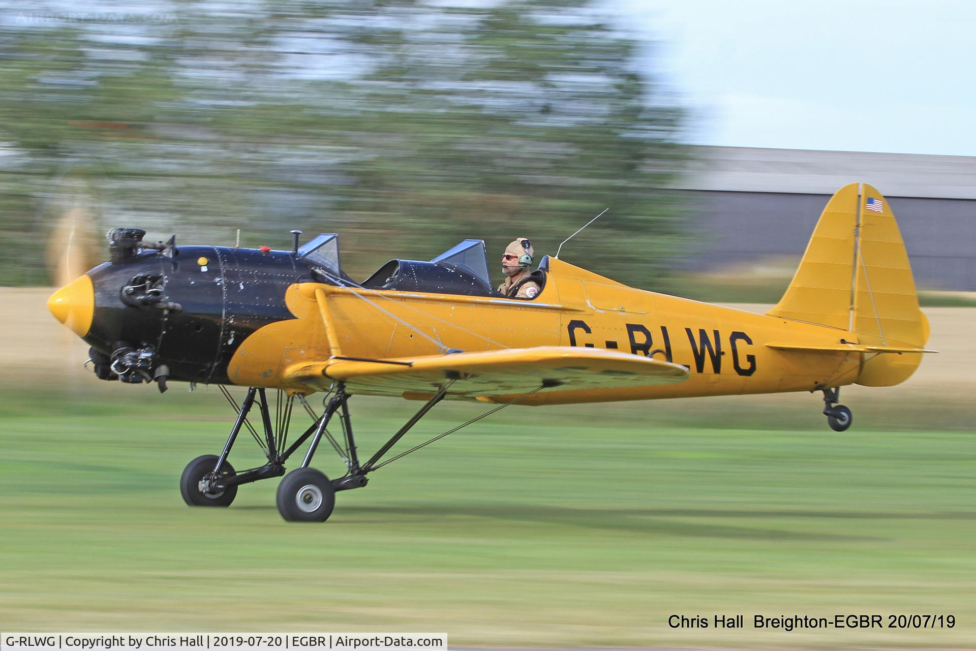 G-RLWG, 1942 Ryan PT-22 Recruit (ST3KR) C/N 1716, Breighton