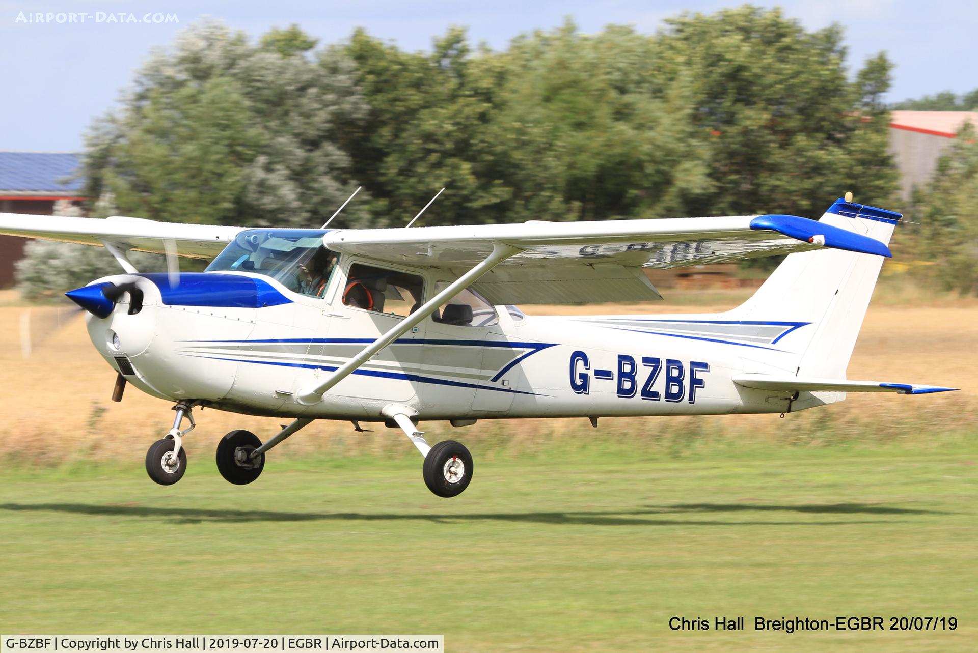G-BZBF, 1974 Cessna 172M Skyhawk C/N 17262258, Breighton