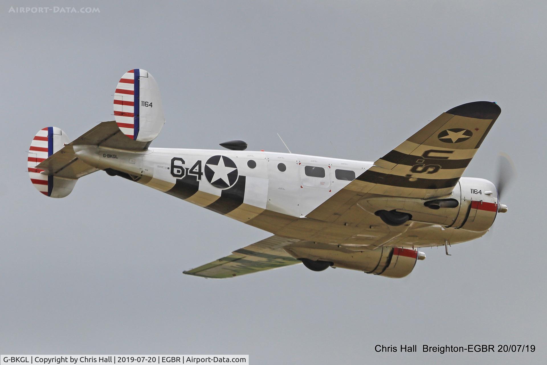 G-BKGL, 1952 Beech Expeditor 3TM C/N CA-164 (A-764), Breighton
