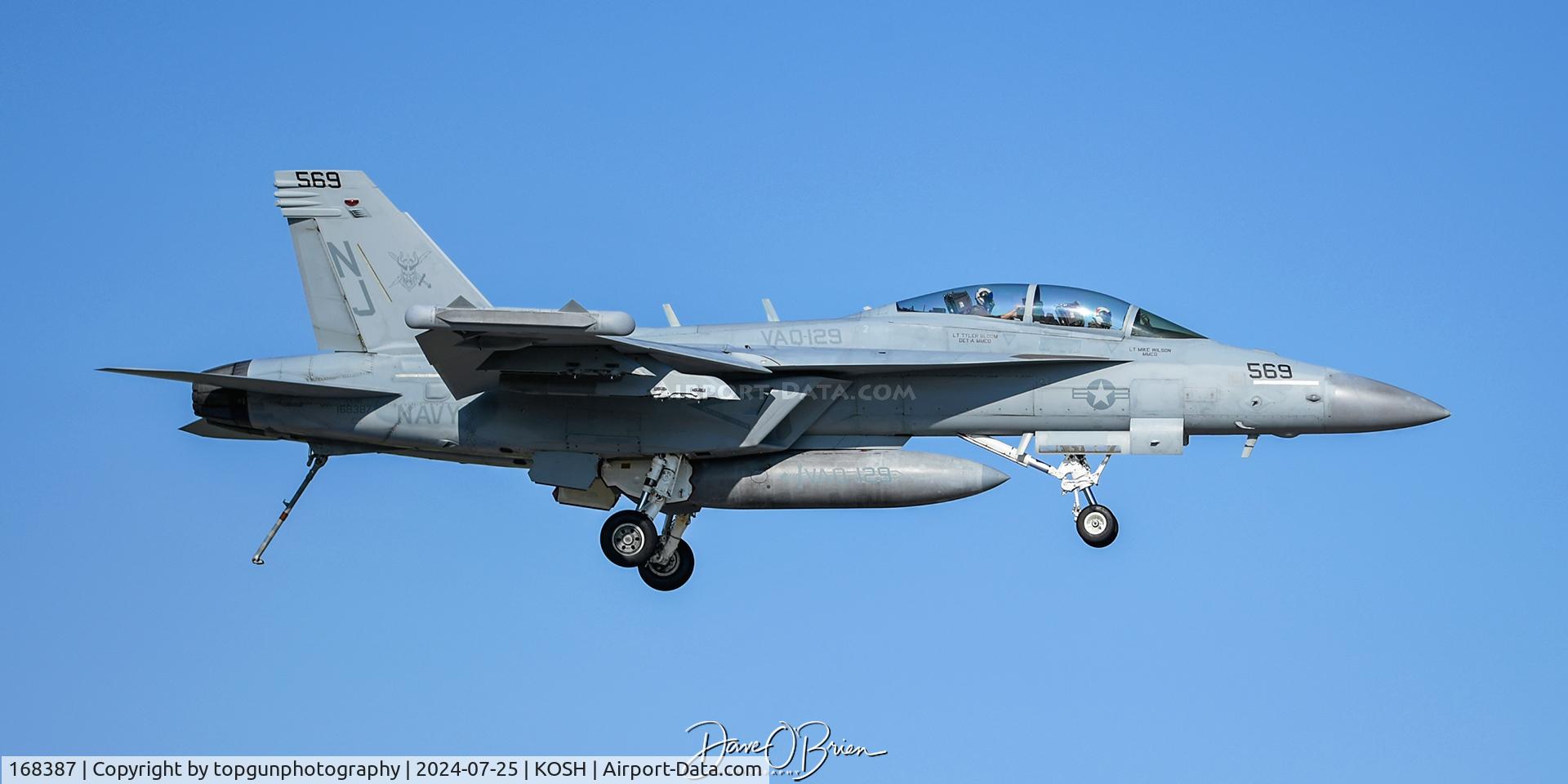168387, Boeing EA-18G Growler C/N G-73, GRIZZLY11