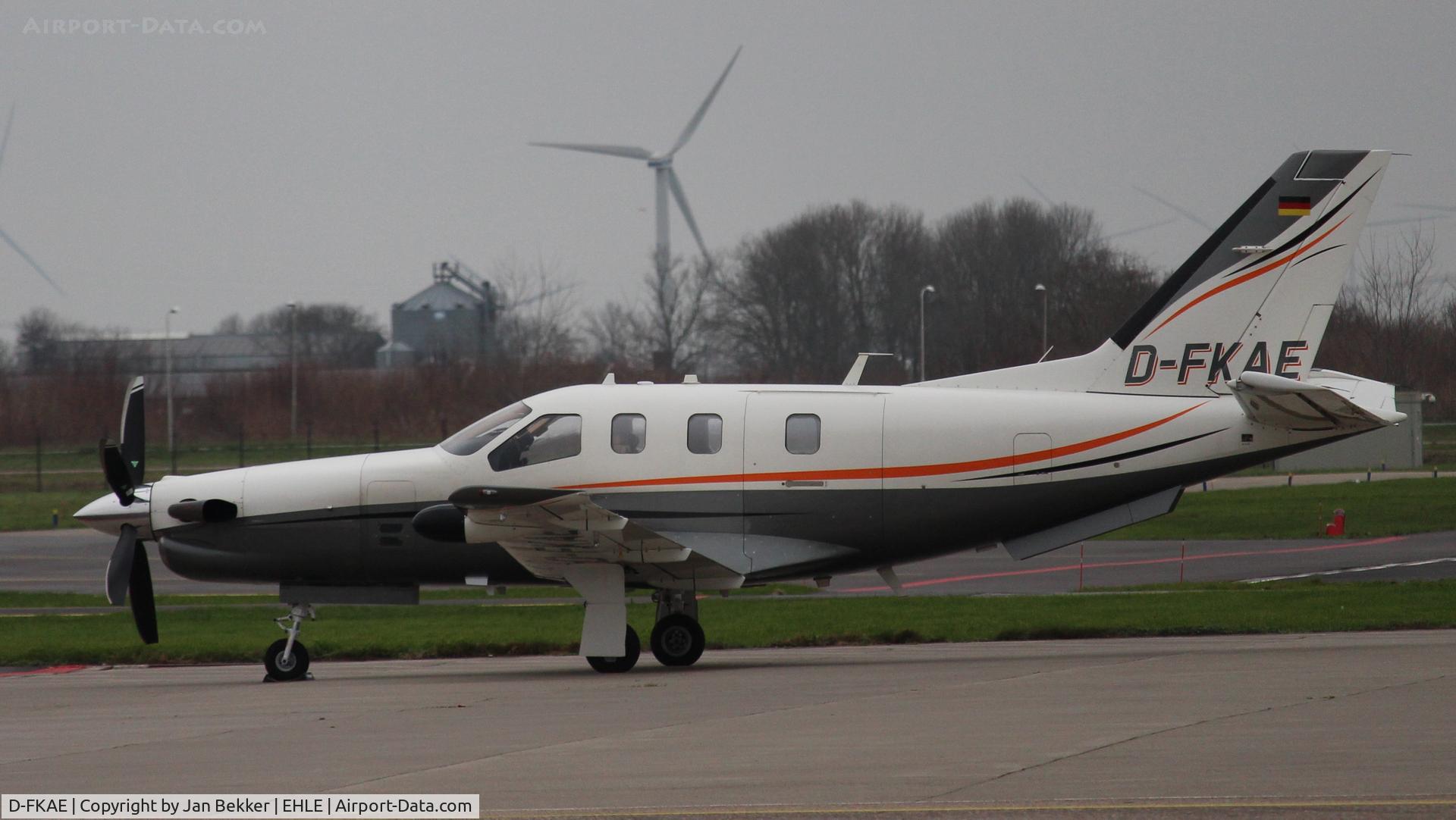 D-FKAE, 2007 Socata TBM-850 C/N 428, Lelystad Airport