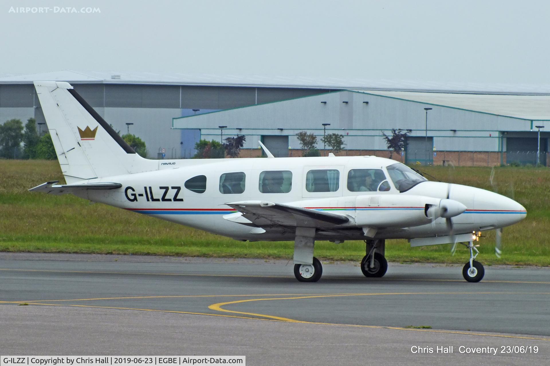 G-ILZZ, 1973 Piper PA-31-310 Turbo Navajo Navajo C/N 31-7401211, Project Propeller fly in, Coventry