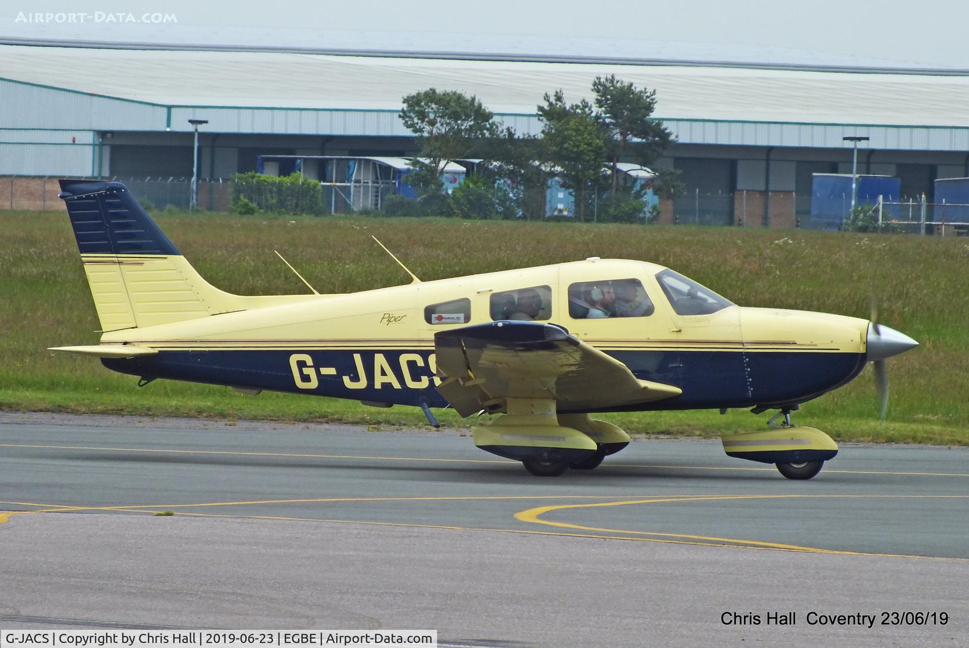 G-JACS, 1997 Piper PA-28-181 Cherokee Archer II C/N 28-43078, Project Propeller fly in, Coventry
