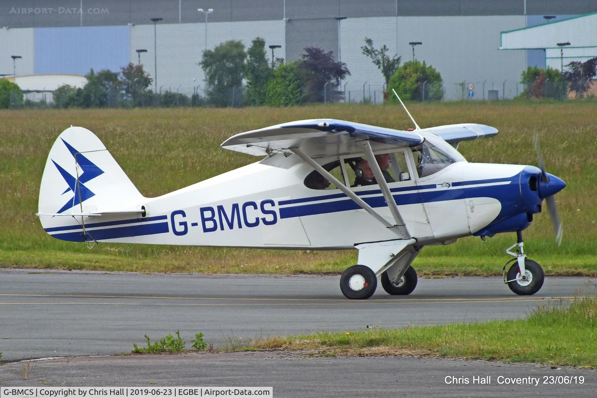 G-BMCS, 1954 Piper PA-22-135 Tri-Pacer Tri-Pacer C/N 22-1969, Project Propeller fly in, Coventry