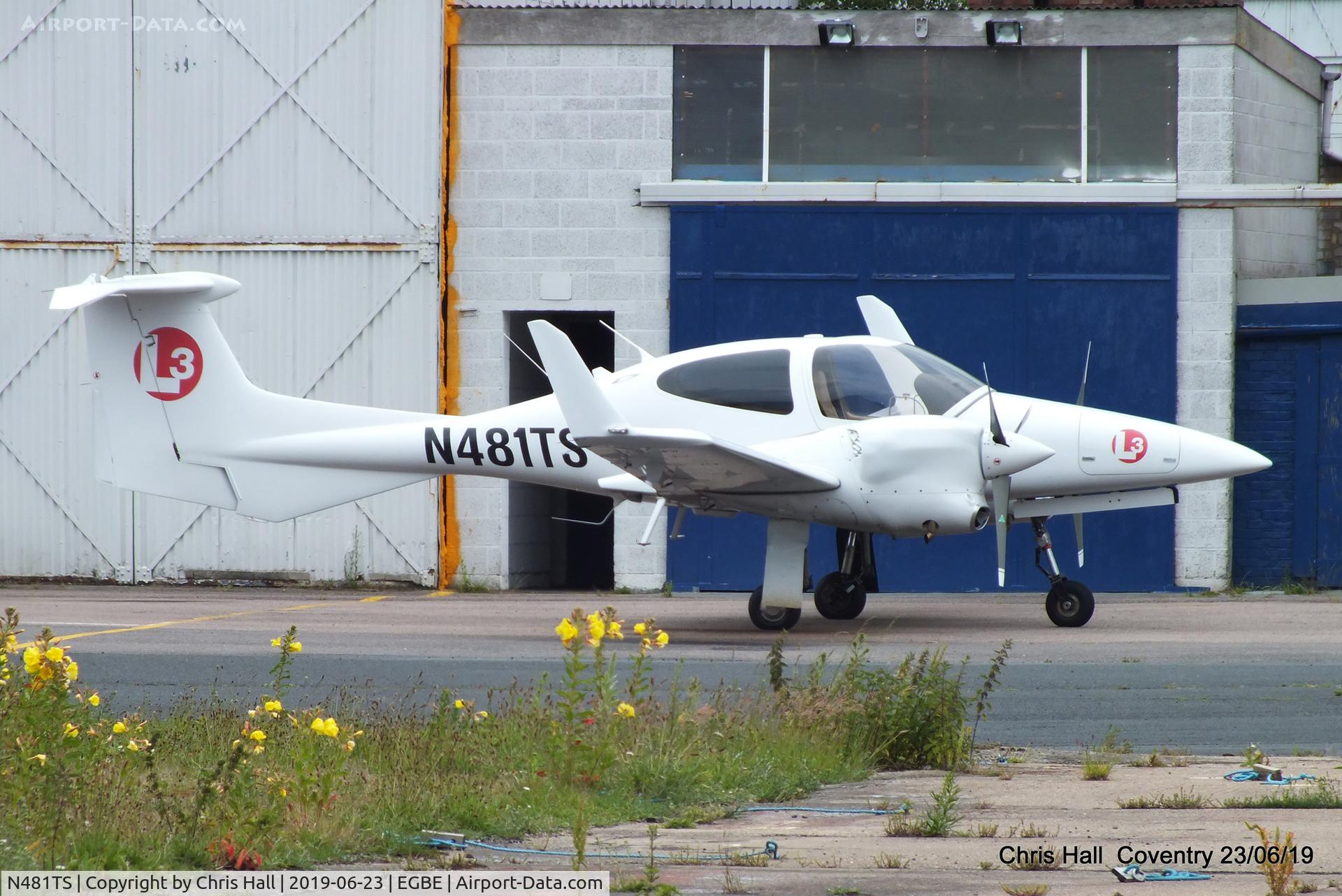 N481TS, 2007 Diamond DA-42 Twin Star C/N 42.AC081, Coventry