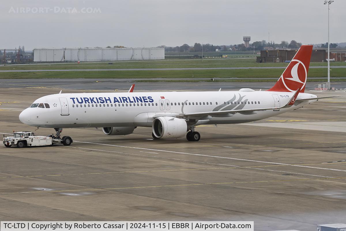 TC-LTD, 2021 Airbus 321-271NX C/N 10222, Brussels Airport
