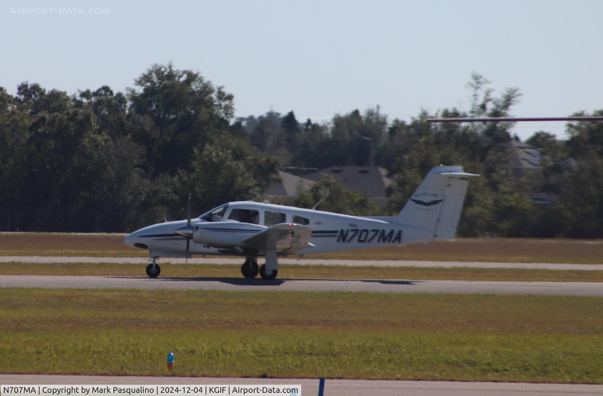 N707MA, Piper PA-44-180 Seminole C/N 4496571, Piper PA-44-180