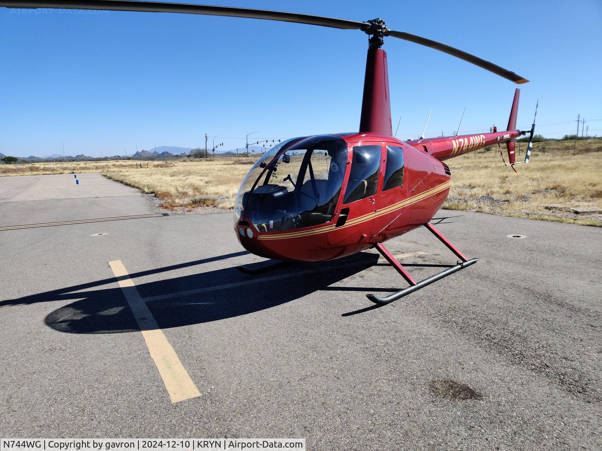 N744WG, 2007 Robinson R44 II C/N 11635, Volare Helicopters R44II at KRYN