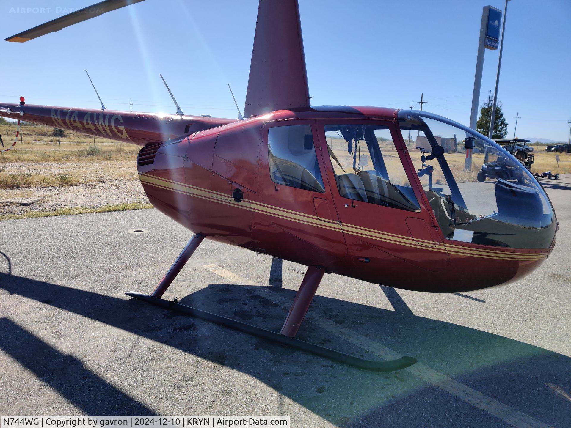 N744WG, 2007 Robinson R44 II C/N 11635, Volare Helicopters' R44II at KRYN