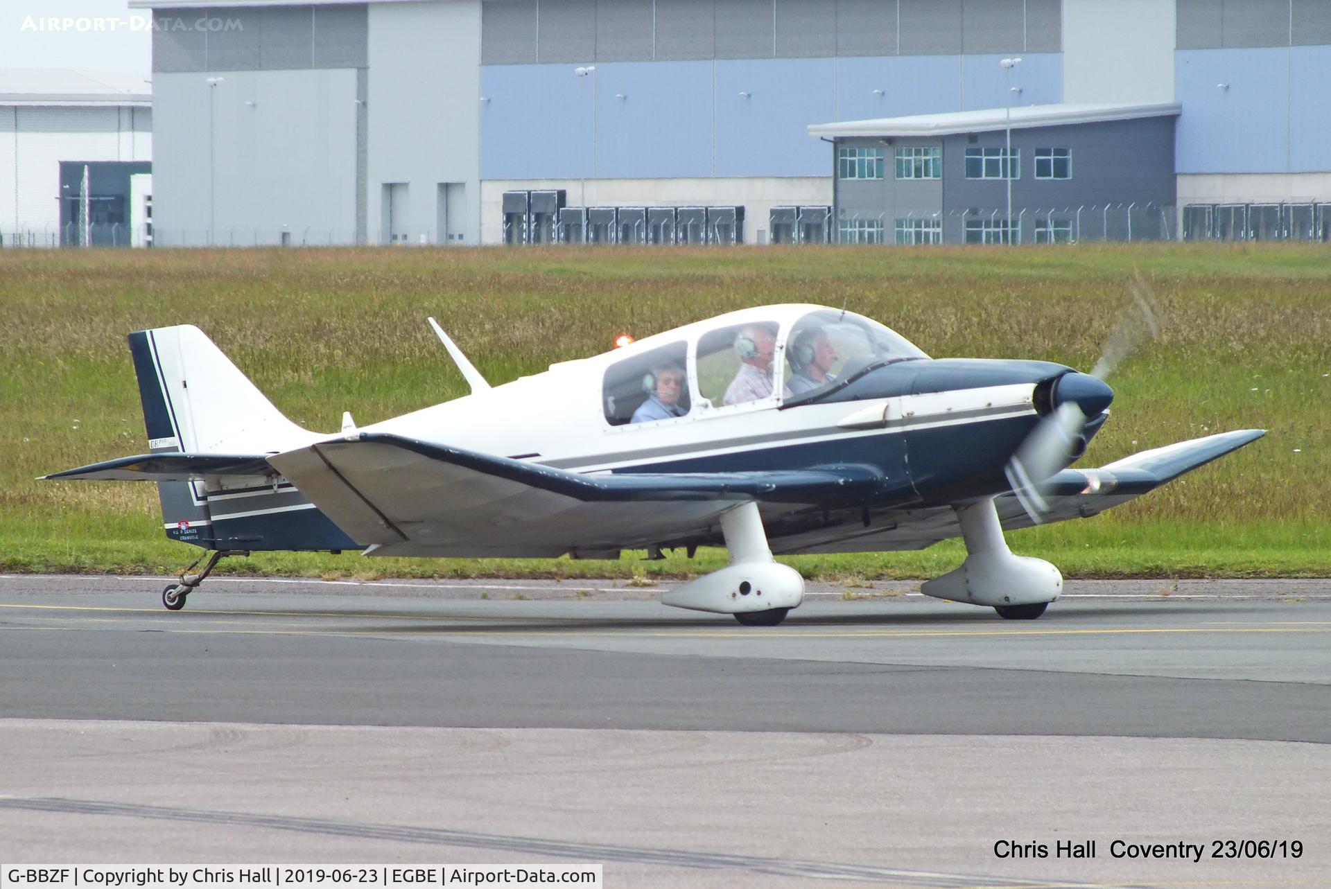 G-BBZF, 1974 Piper PA-28-140 Cherokee C/N 28-7425195, Project Propeller fly in, Coventry