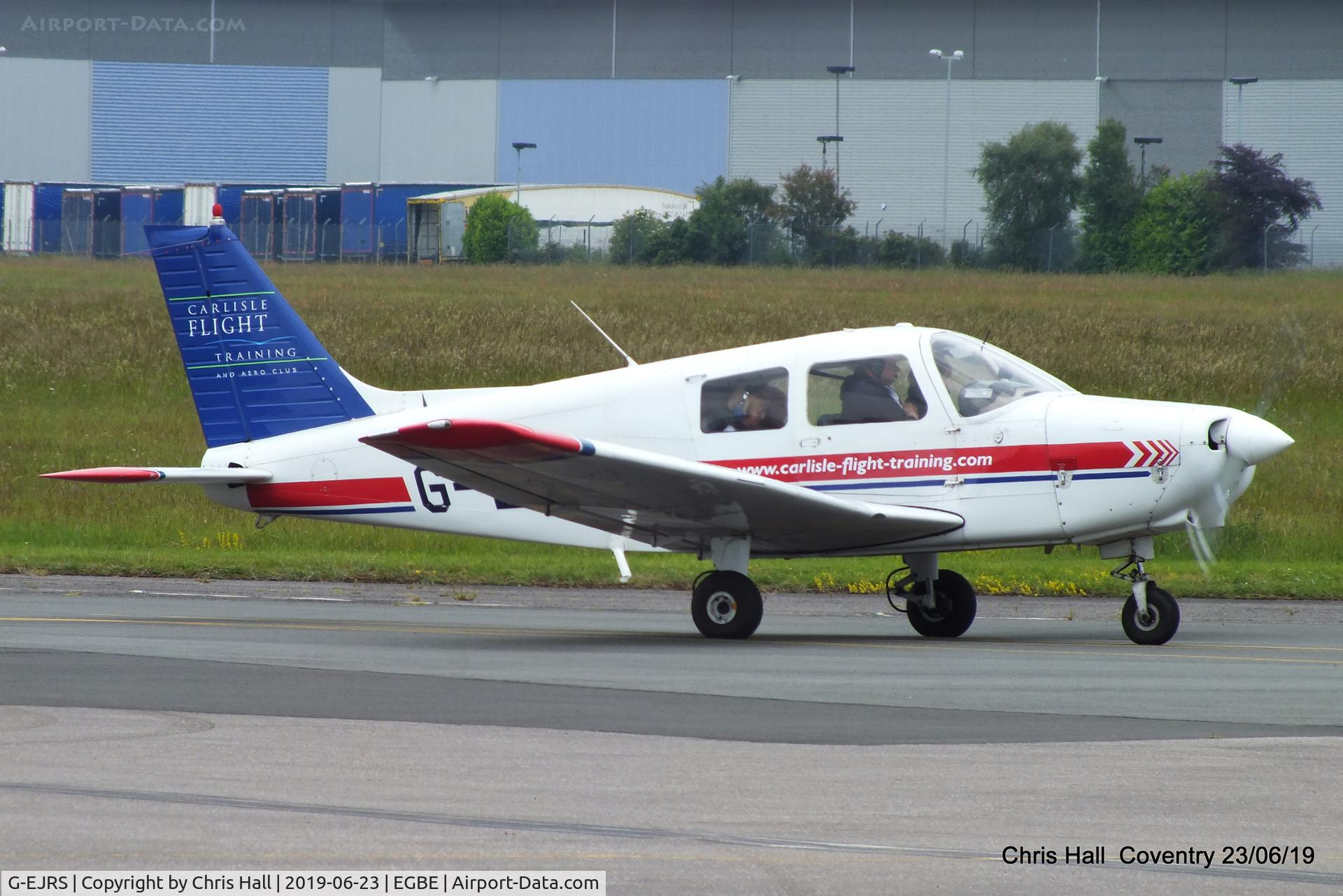 G-EJRS, 1989 Piper PA-28-161 Cadet C/N 2841115, Project Propeller fly in, Coventry