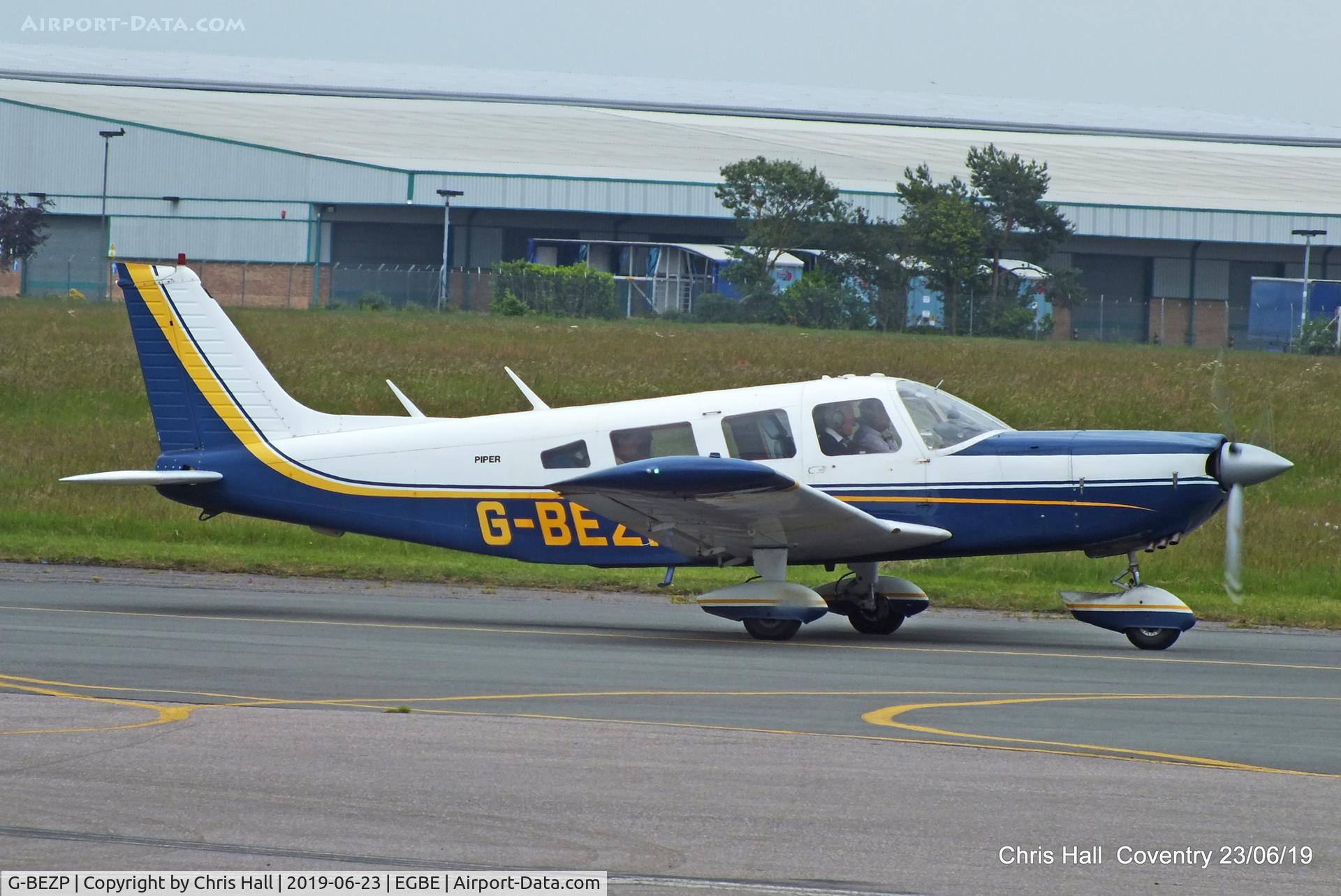 G-BEZP, 1977 Piper PA-32-300 Cherokee Six Cherokee Six C/N 32-7740087, Project Propeller fly in, Coventry