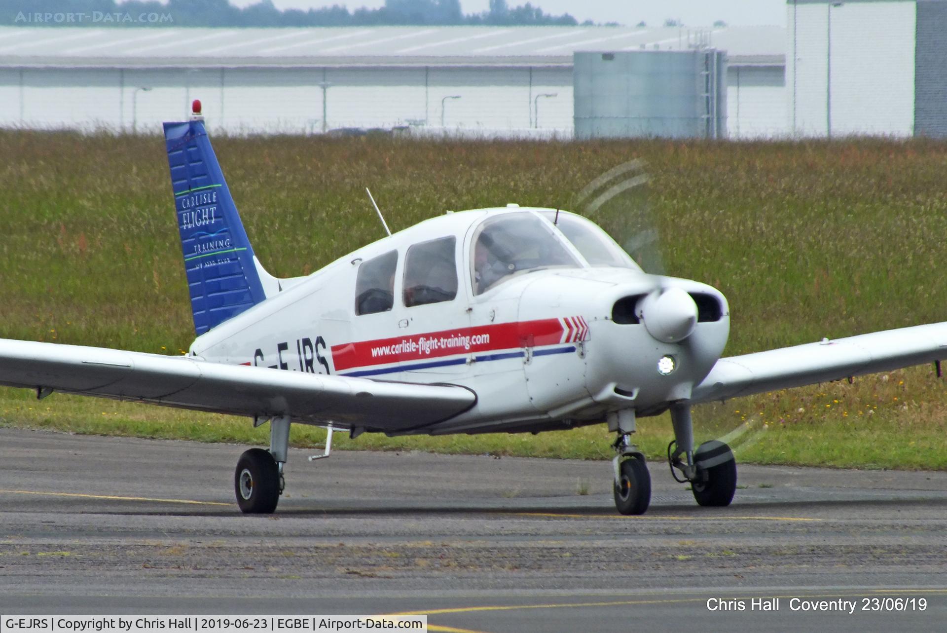 G-EJRS, 1989 Piper PA-28-161 Cadet C/N 2841115, Project Propeller fly in, Coventry