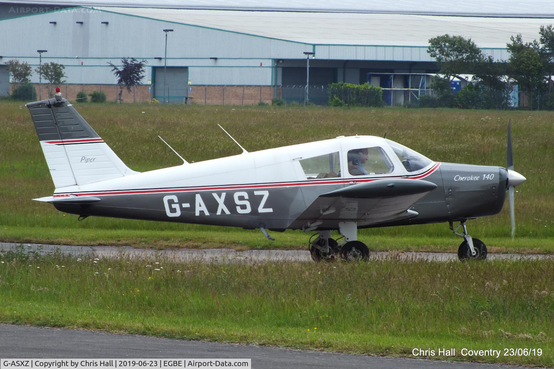 G-ASXZ, 1964 Cessna 182G Skylane C/N 182-55738, Project Propeller fly in, Coventry