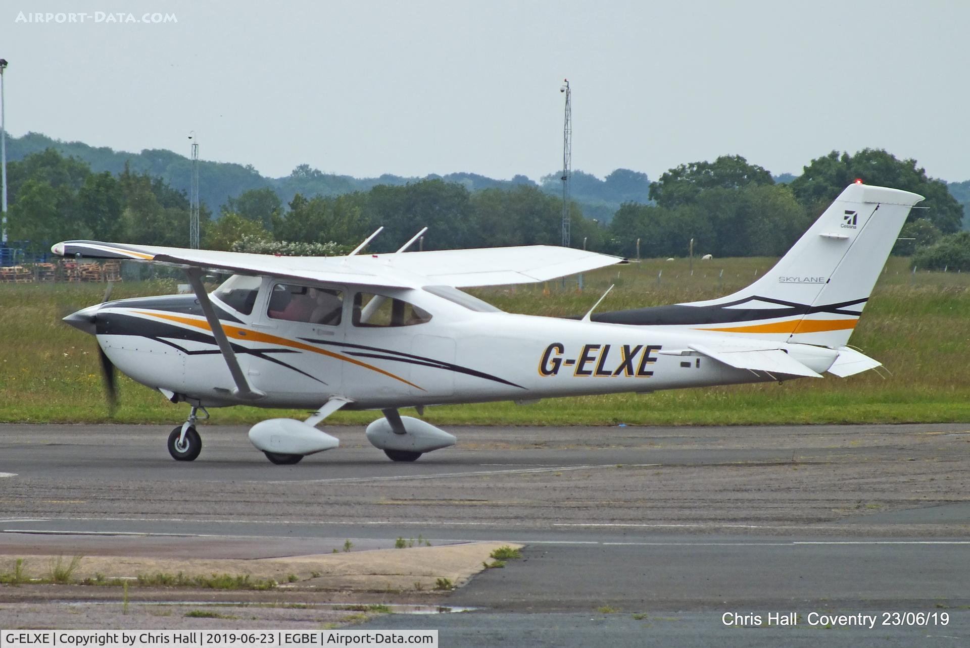 G-ELXE, 2007 Cessna 182T Skylane C/N 18281909, Project Propeller fly in, Coventry