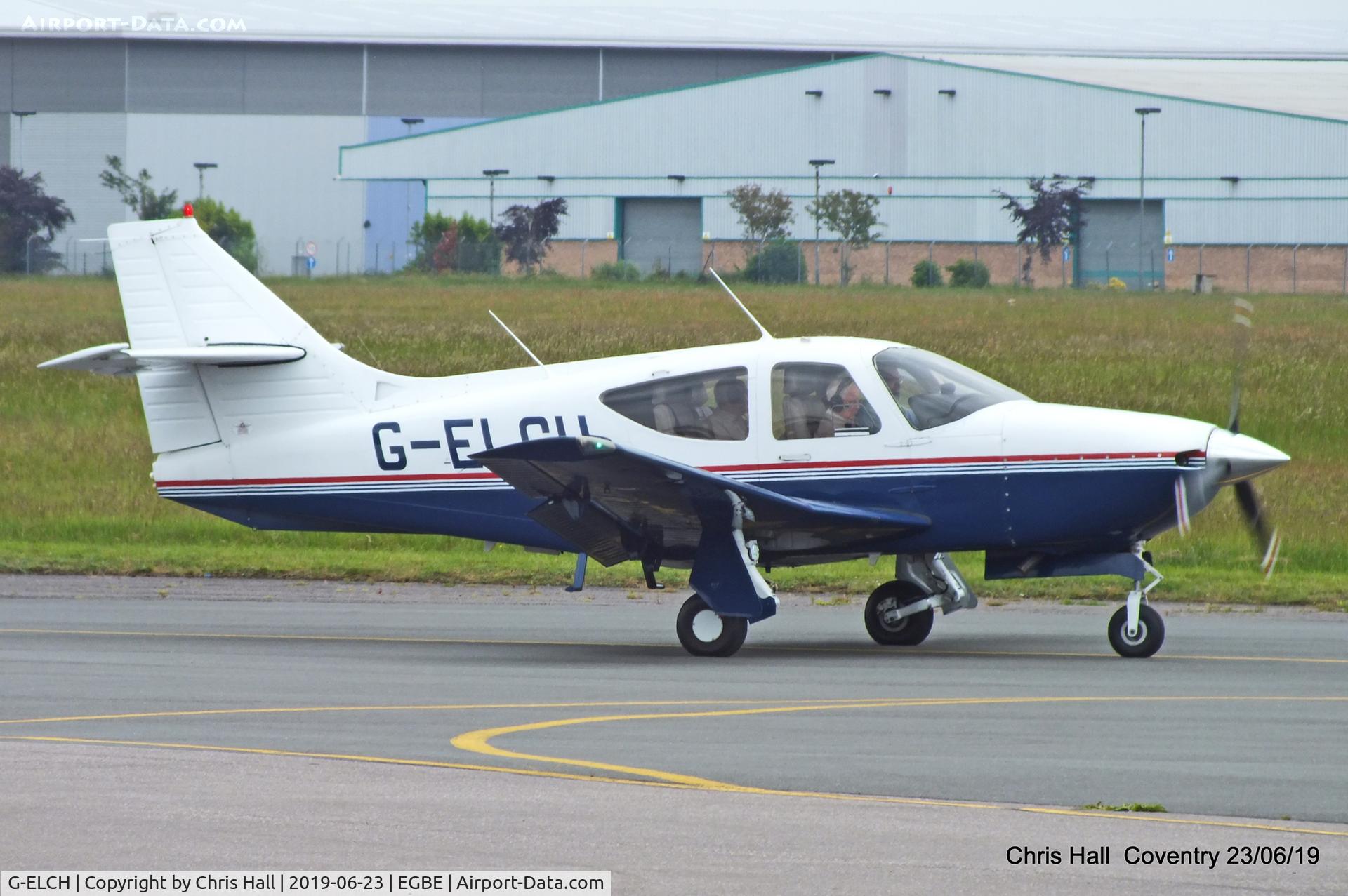 G-ELCH, 1993 Rockwell Commander 114B C/N 14566, Project Propeller fly in, Coventry