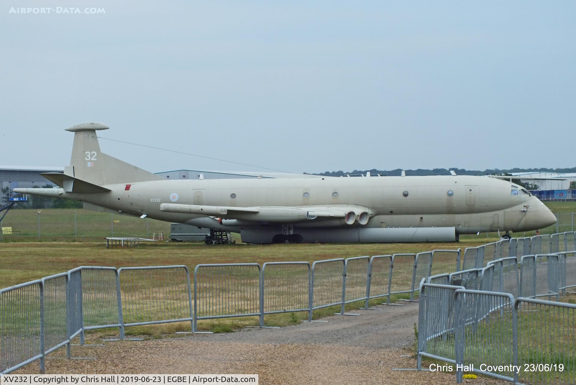 XV232, Hawker Siddeley Nimrod MR.2 C/N 8007, Coventry