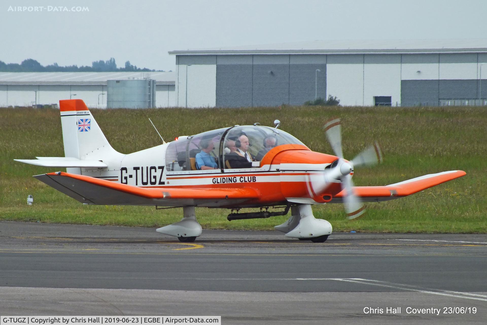 G-TUGZ, 1975 Robin DR-400-180R Remorqueur Regent C/N 1030, Project Propeller fly in, Coventry
