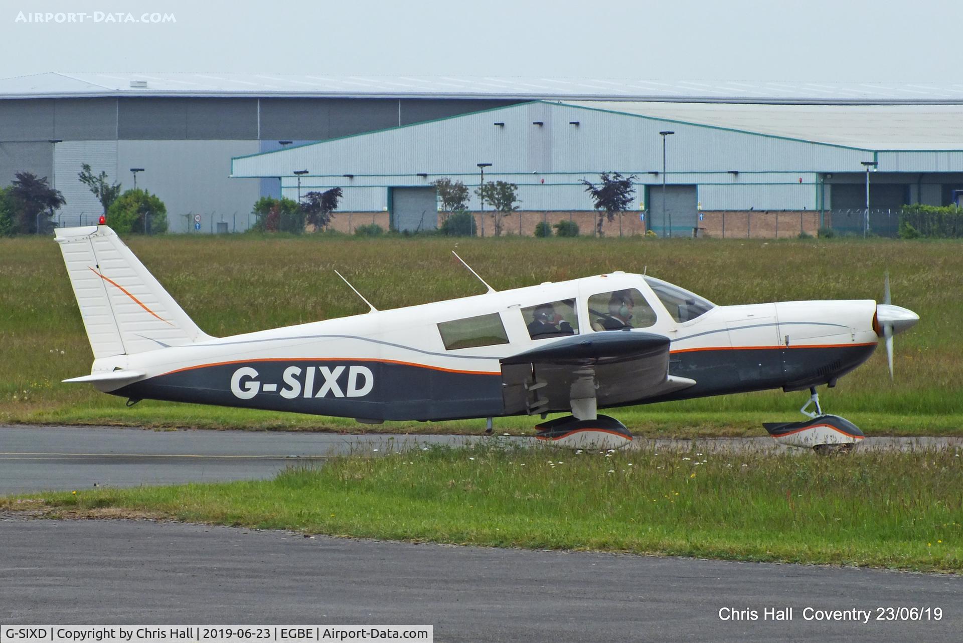 G-SIXD, 1970 Piper PA-32-300 Cherokee Six Cherokee Six C/N 32-7140007, Project Propeller fly in, Coventry