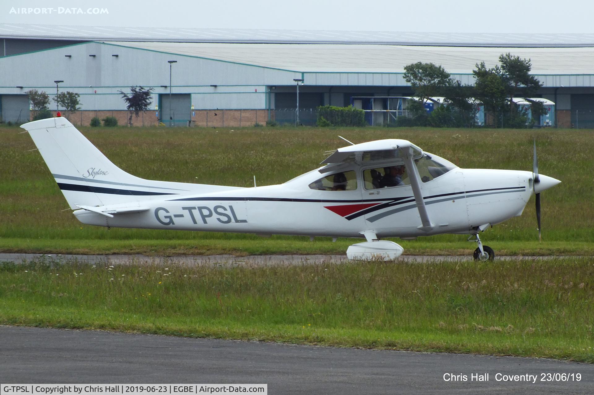 G-TPSL, 1998 Cessna 182S Skylane C/N 18280398, Project Propeller fly in, Coventry