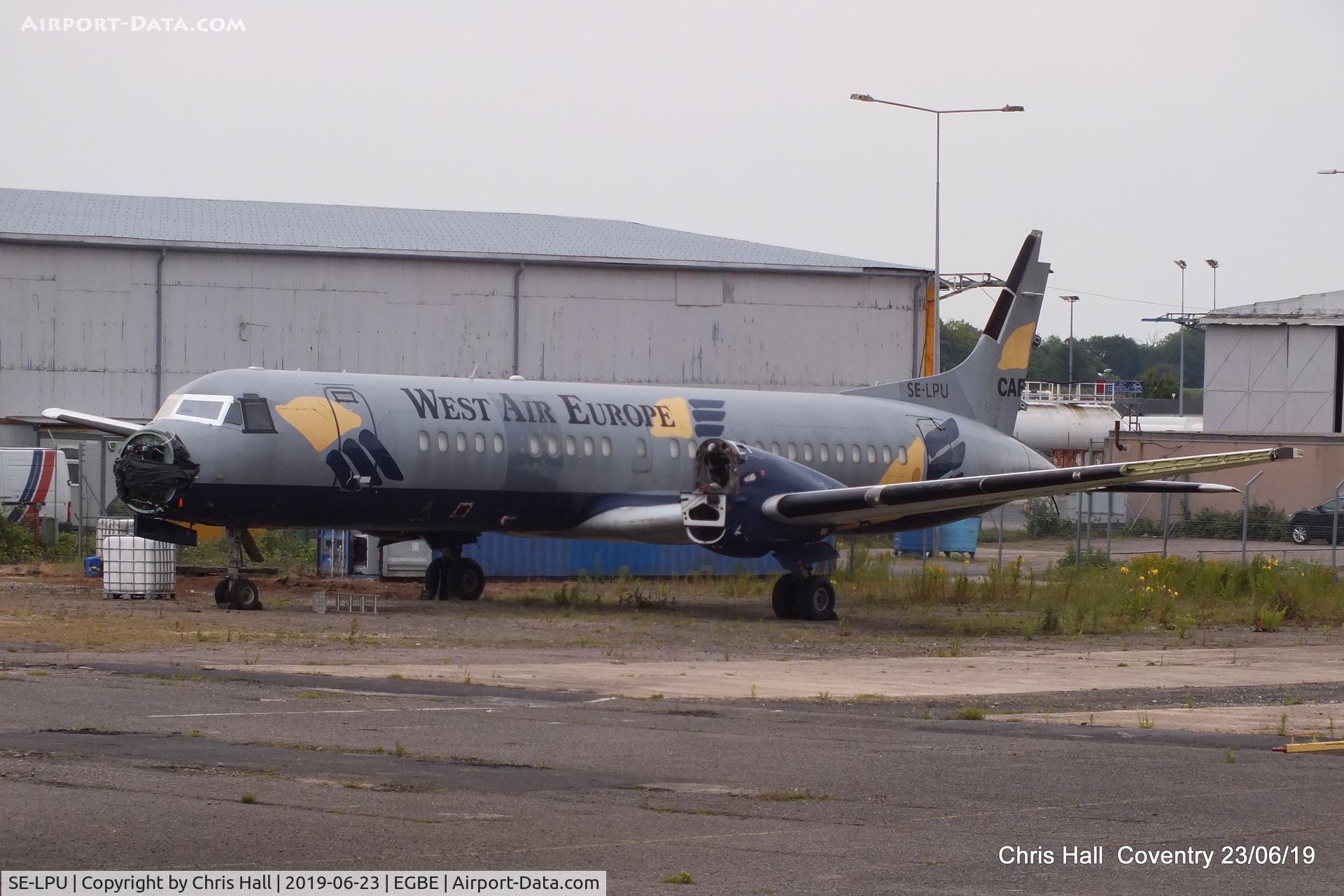 SE-LPU, 1993 British Aerospace ATP C/N 2060, Coventry