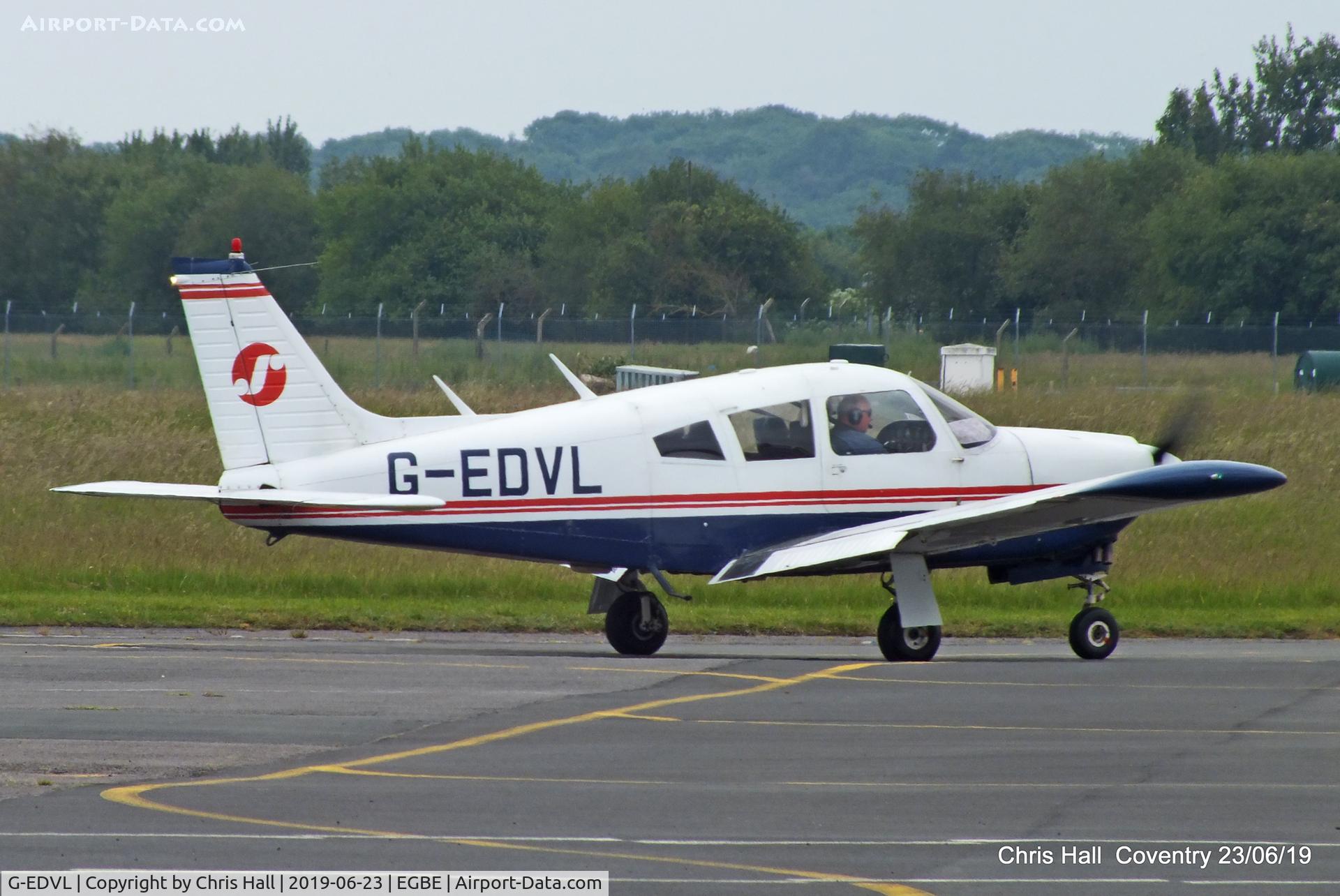 G-EDVL, 1972 Piper PA-28R-200-2 Cherokee Arrow II C/N 28R-7235245, Project Propeller fly in, Coventry