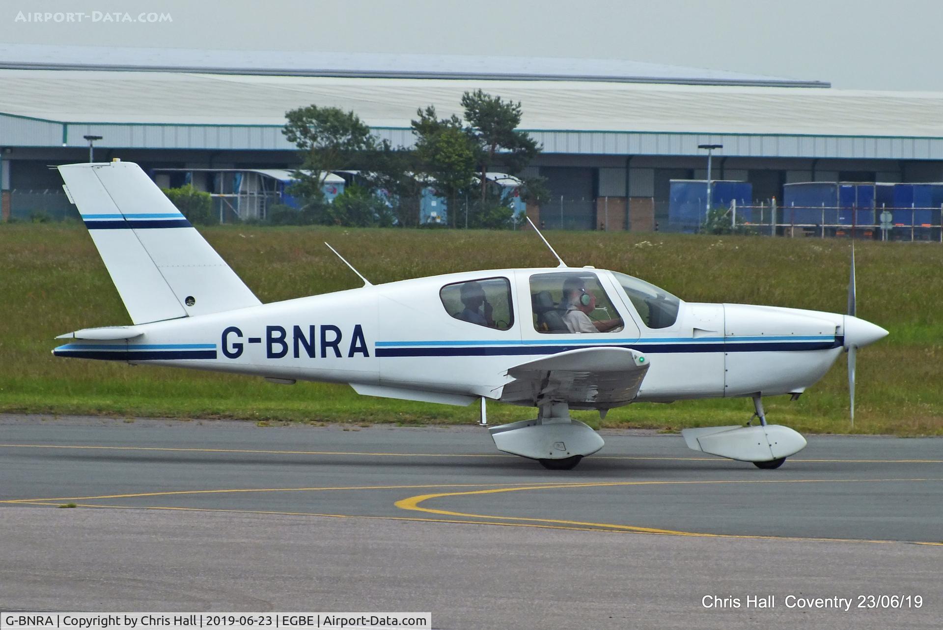 G-BNRA, 1987 Socata TB-10 Tobago C/N 772, Project Propeller fly in, Coventry