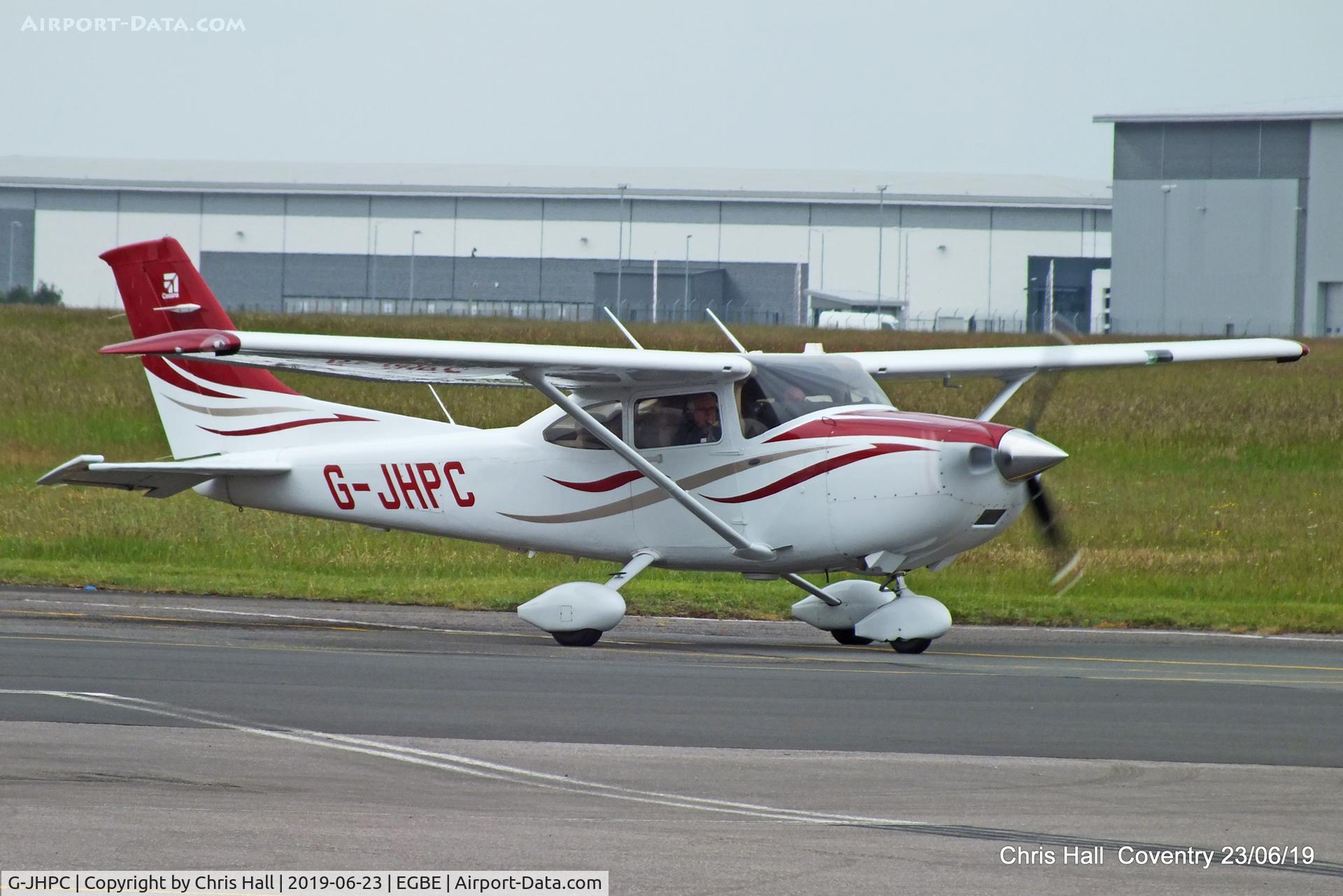 G-JHPC, 2008 Cessna 182T Skylane C/N 18282125, Project Propeller fly in, Coventry
