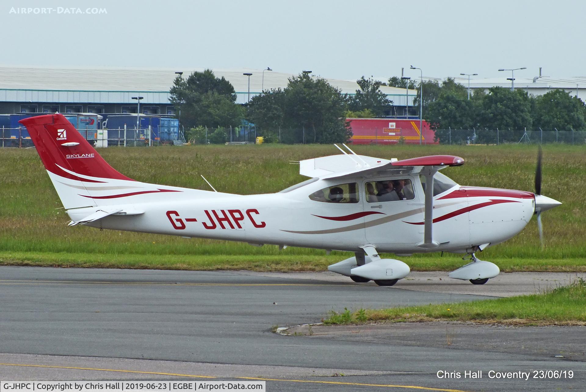 G-JHPC, 2008 Cessna 182T Skylane C/N 18282125, Project Propeller fly in, Coventry