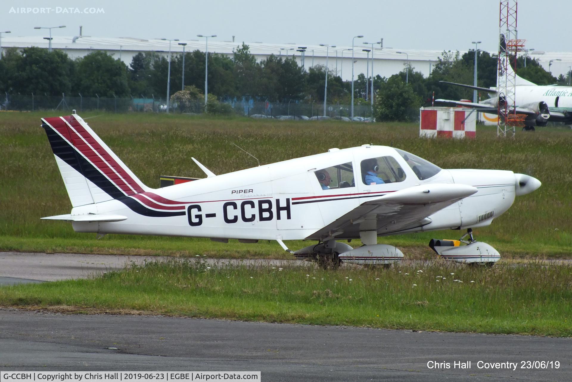 G-CCBH, 1965 Piper PA-28-235 Cherokee Pathfinder C/N 28-10648, Project Propeller fly in, Coventry