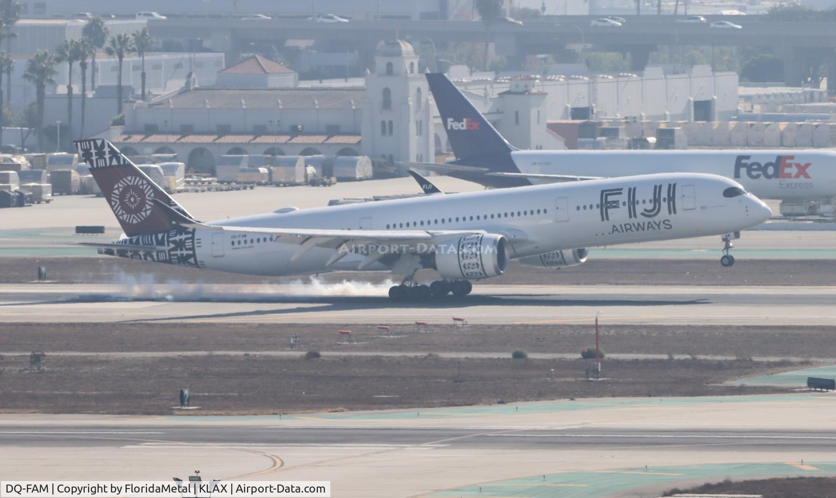 DQ-FAM, 2018 Airbus A350-941 C/N 251, Fiji A359 zx nan, nffn-lax