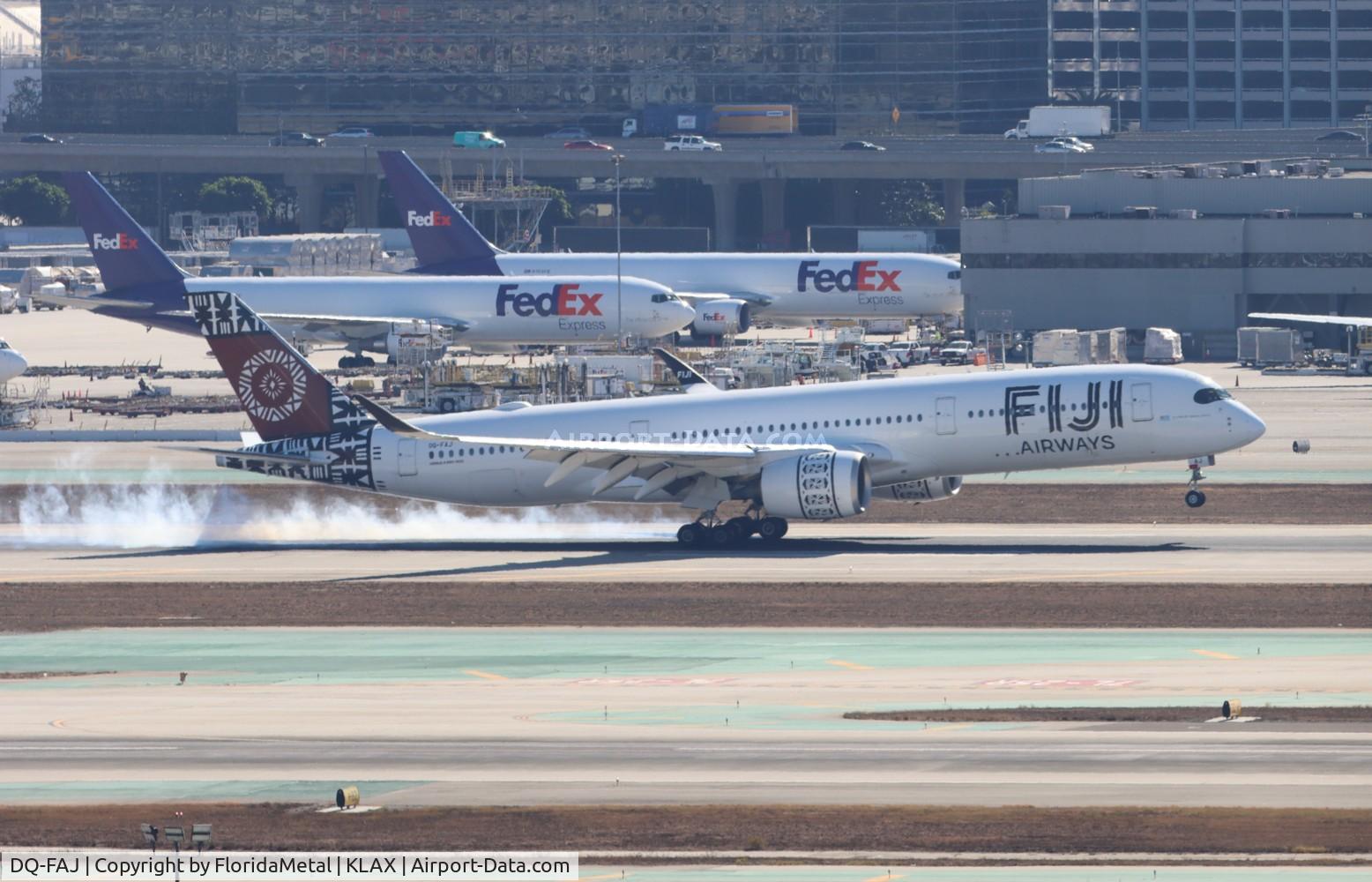 DQ-FAJ, 2019 Airbus A350-941 C/N 320, Fiji A359 zx nan, nffn-lax