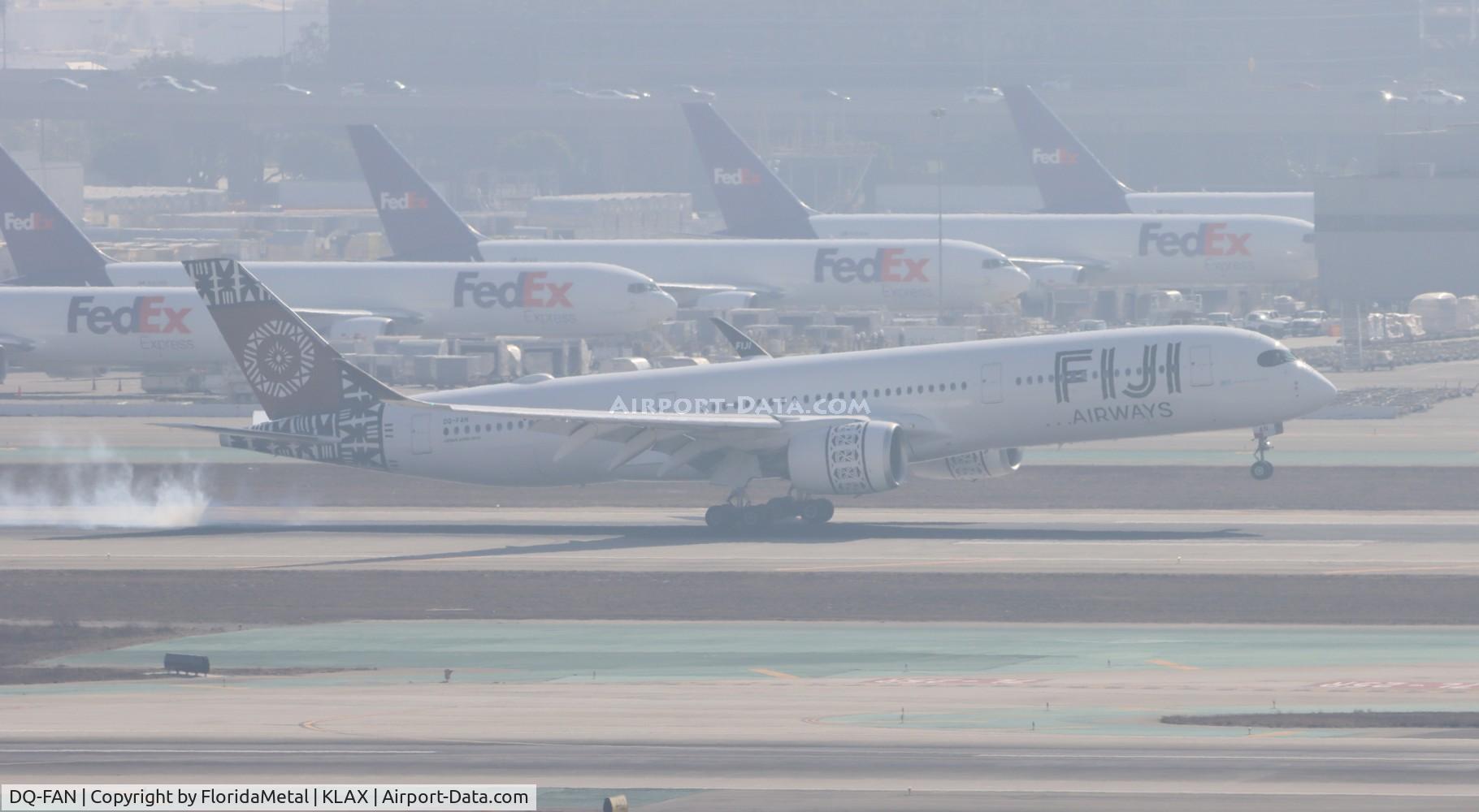 DQ-FAN, 2019 Airbus A350-941 C/N 260, Fiji A359 zx nan, nffn-lax