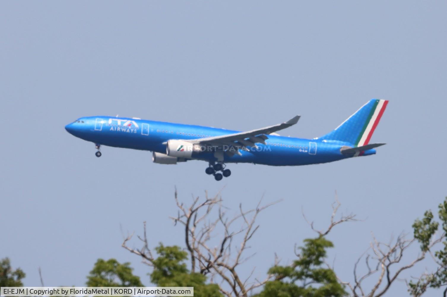 EI-EJM, 2012 Airbus A330-202 C/N 1308, ITA A332 zx fco, lirf-ord