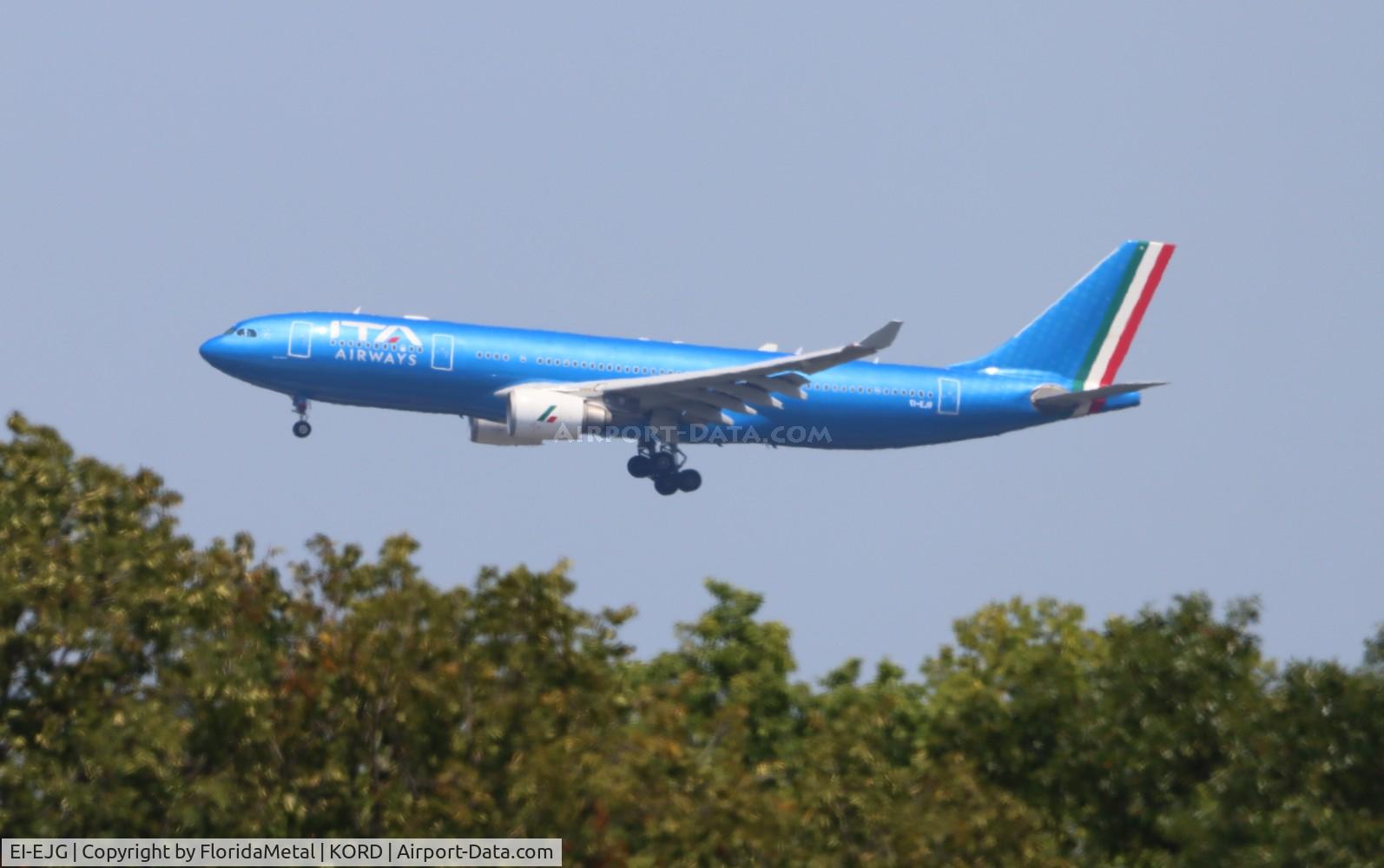 EI-EJG, 2010 Airbus A330-202 C/N 1123, ITA A332 zx fco, lirf-ord