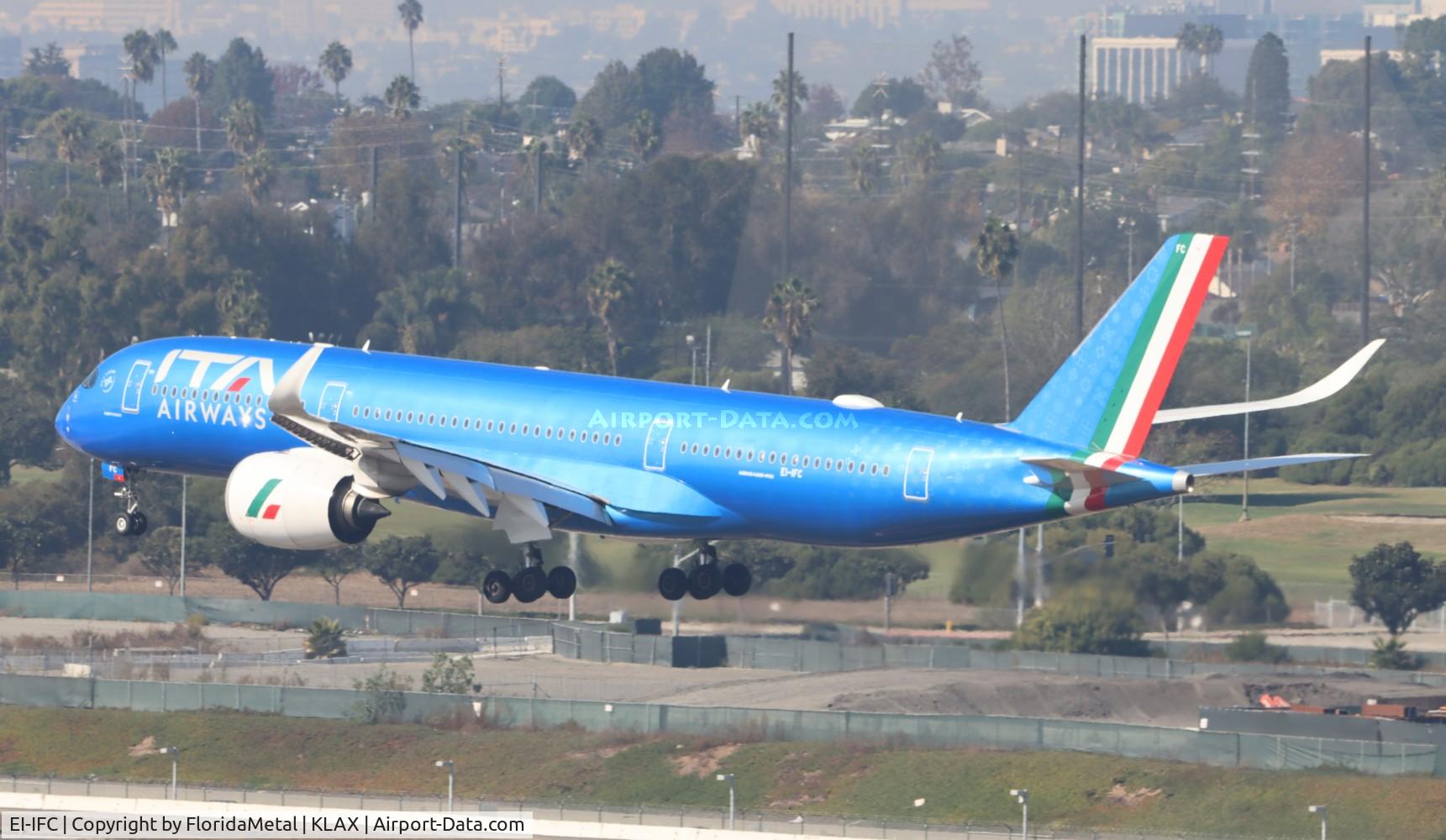 EI-IFC, 2019 Airbus A350-941 C/N 0323, ITA A359 zx fco, lirf-lax