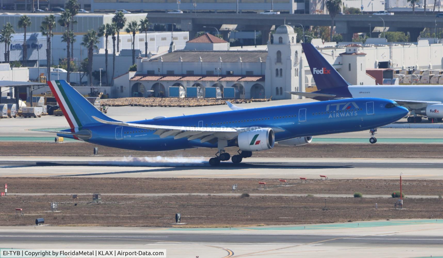 EI-TYB, 2023 Airbus A330-941 C/N 2051, ITA A359 zx fco, lirf-lax