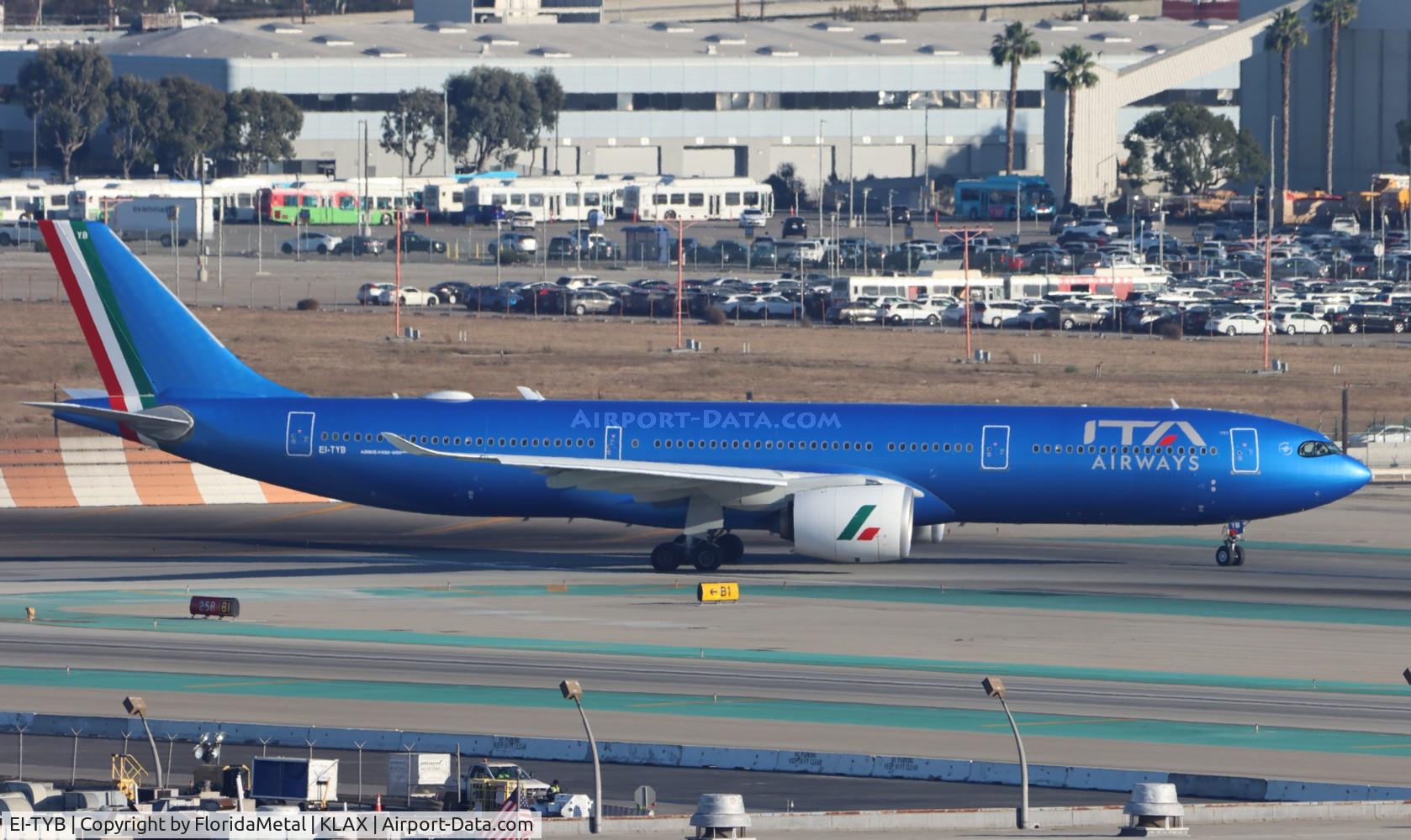 EI-TYB, 2023 Airbus A330-941 C/N 2051, ITA A359 zx lax-fco, lirf