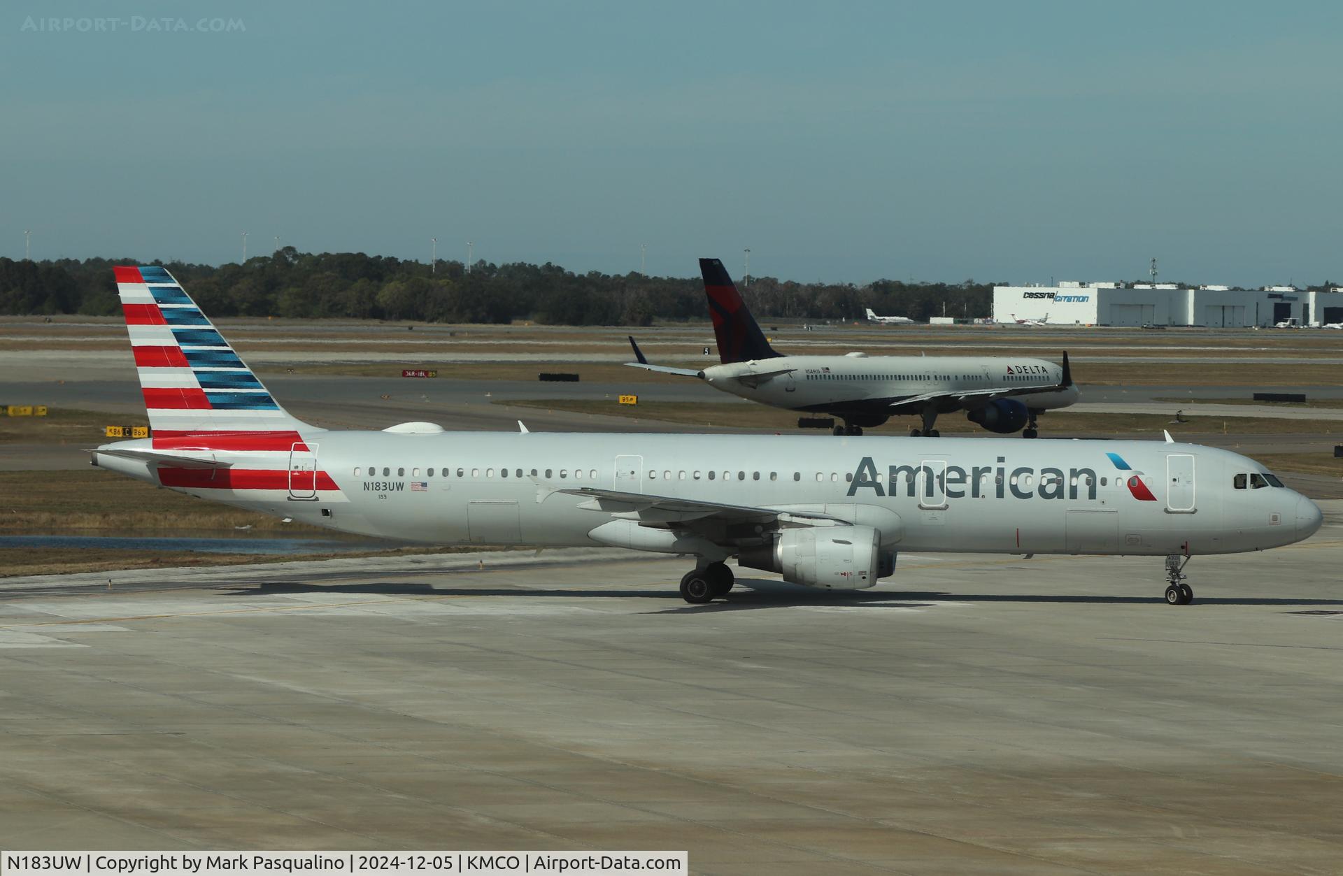 N183UW, 2001 Airbus A321-211 C/N 1539, Airbus A321-211